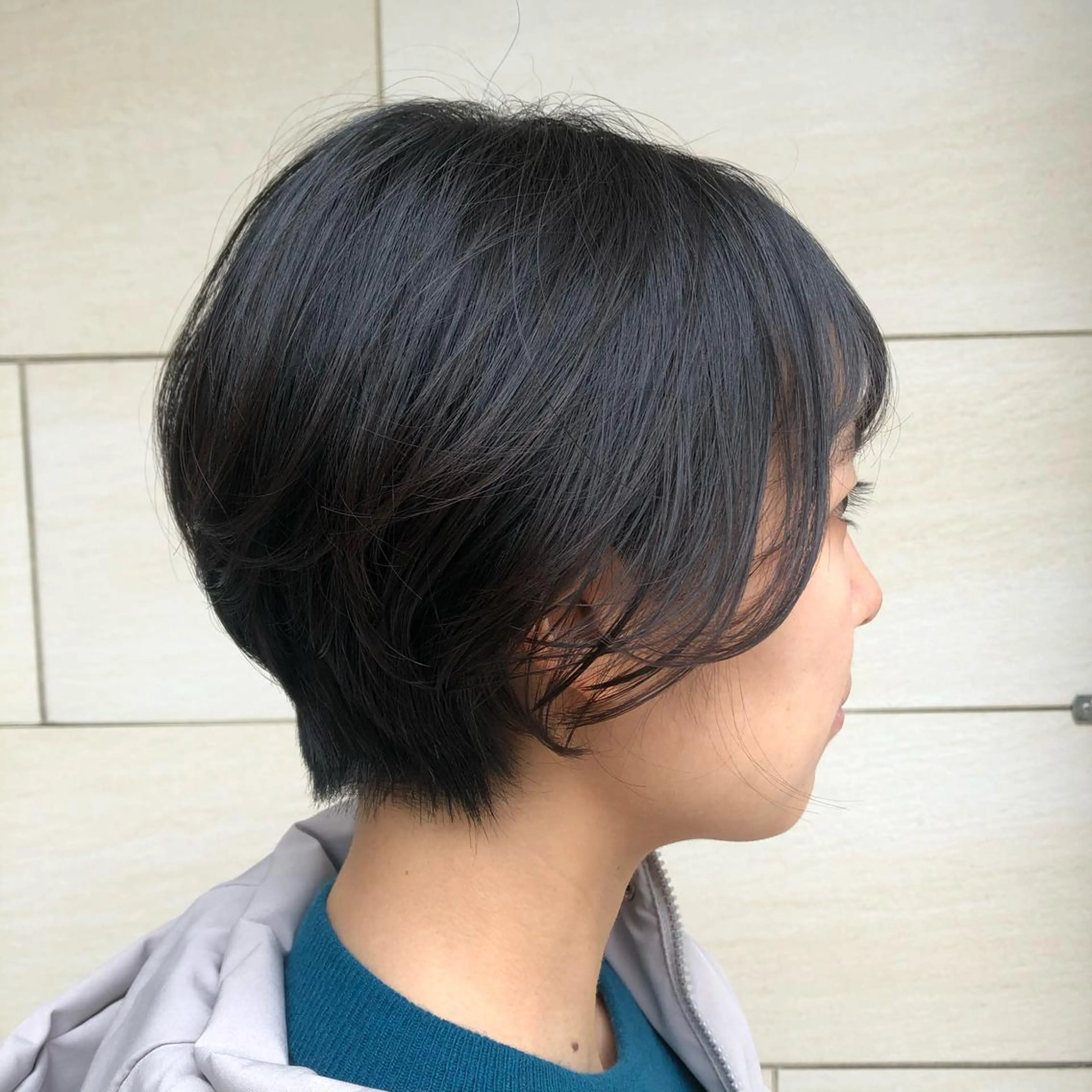 ショート ハンサムショート ショートヘア 森本　舞✴︎ 似合わせパーマのヘアスタイル