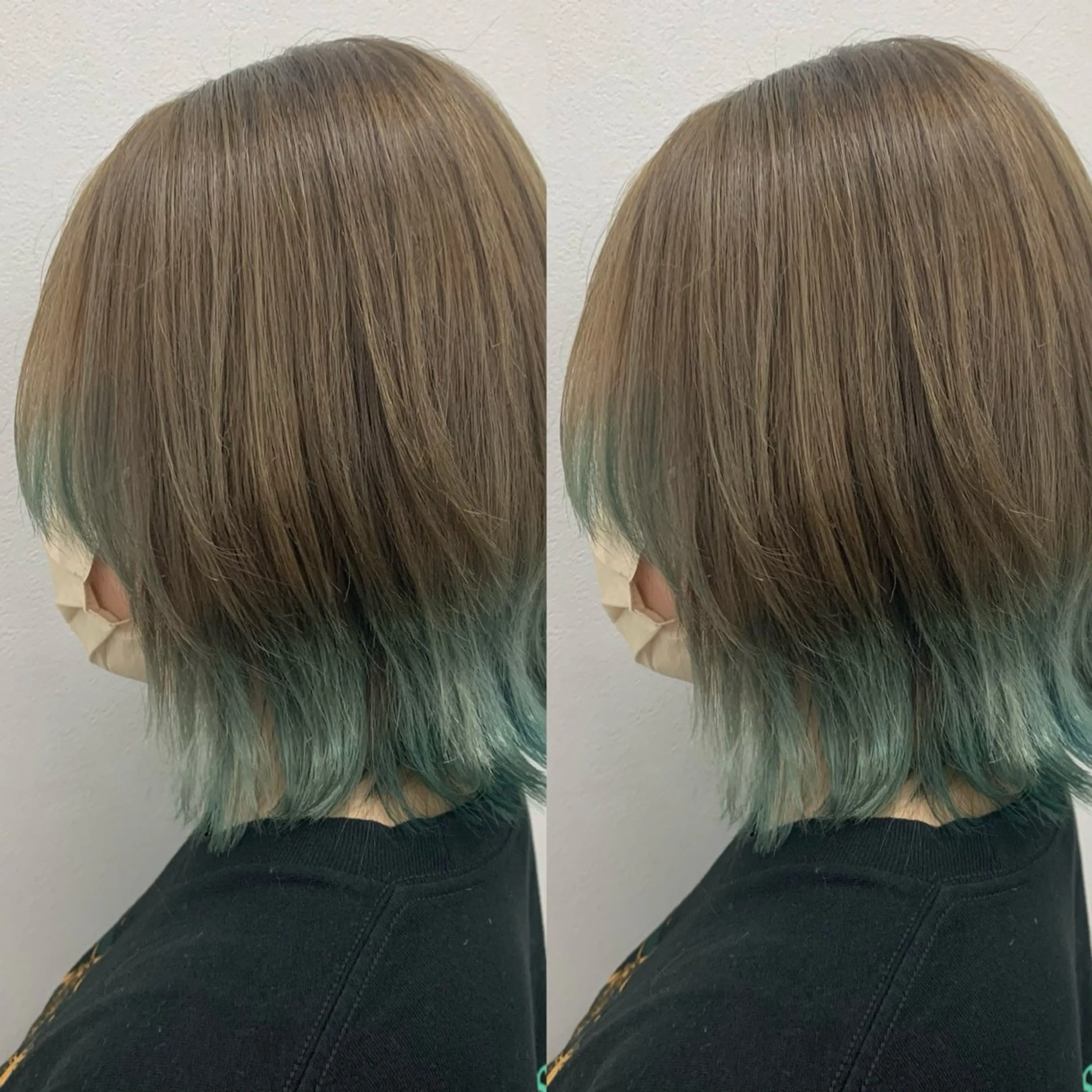 ミディアム ブリーチ無しカラー✨ 美鈴のヘアスタイル