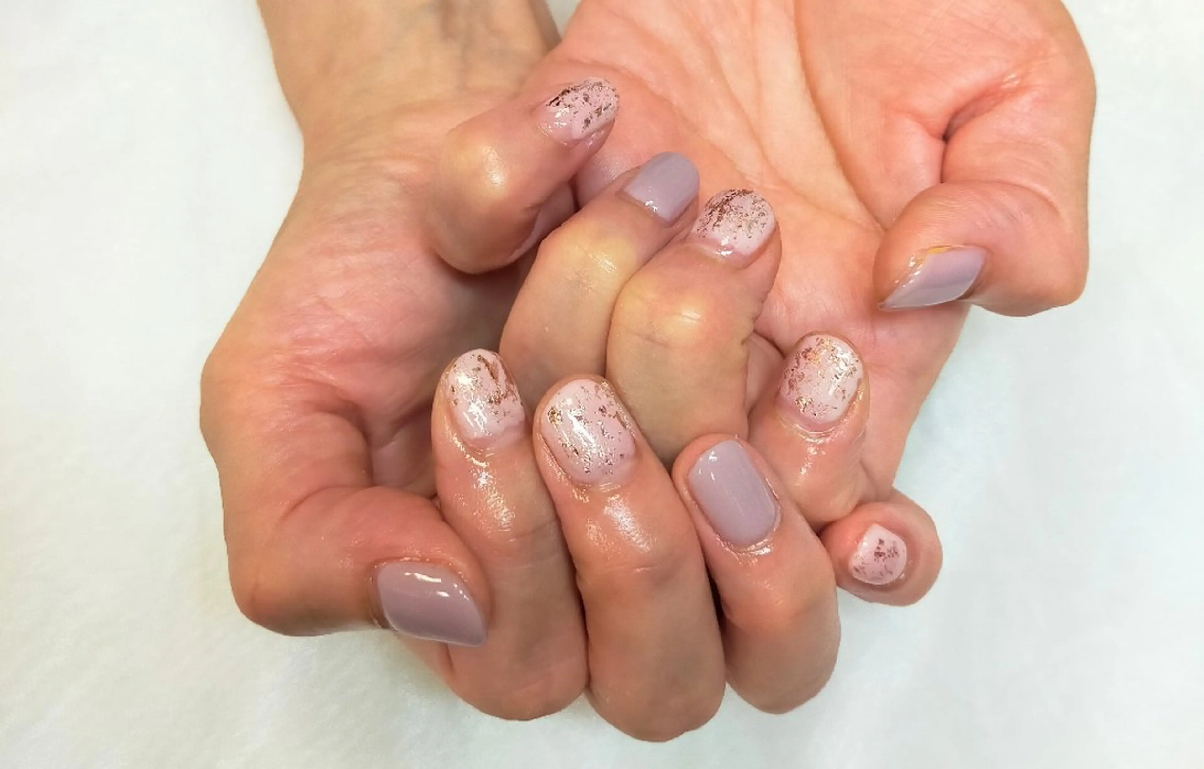 ネイル キラキラネイル ニュアンスネイル オフィスネイル maruyasu. yのネイルデザイン