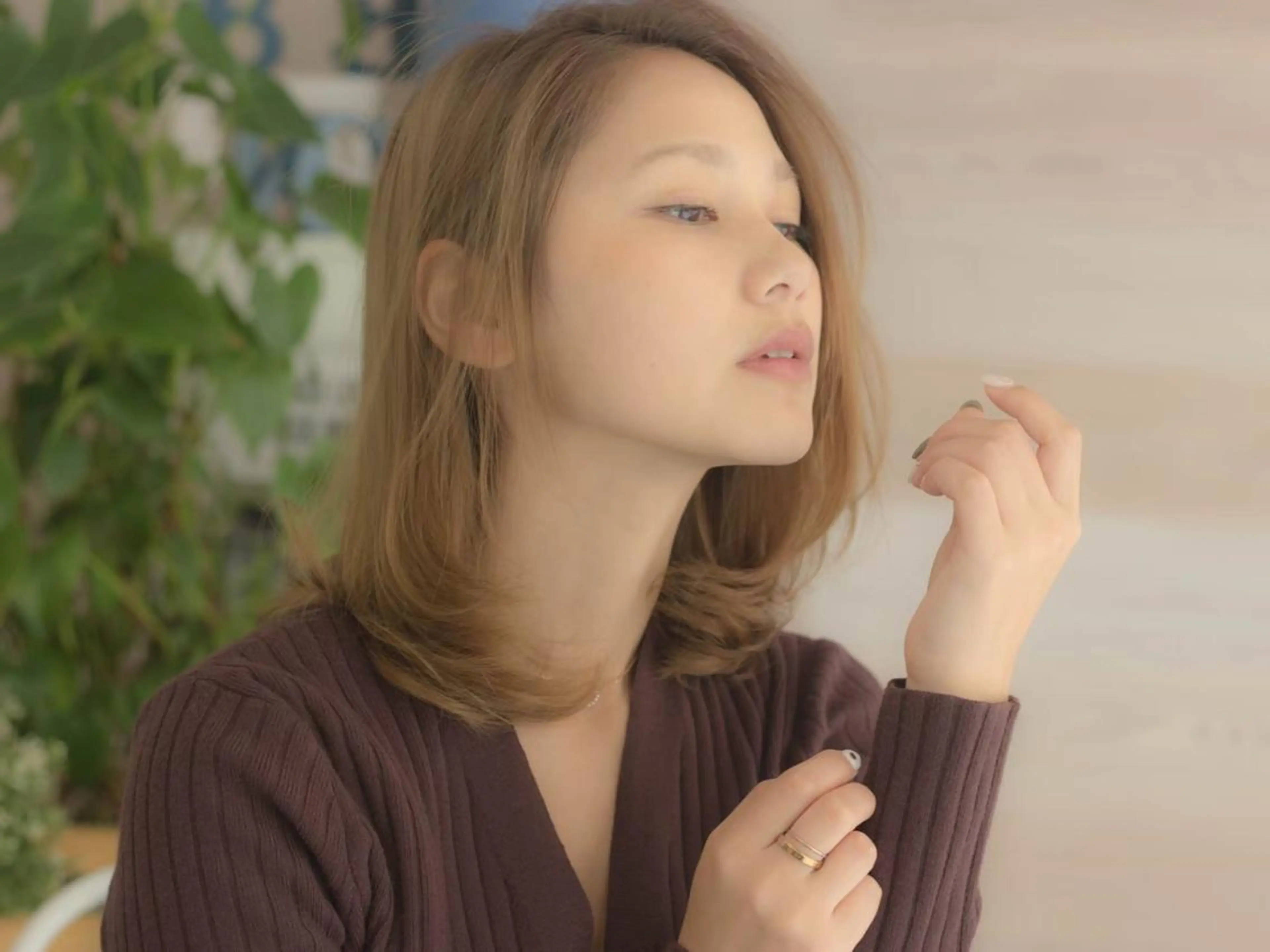 ミディアム 🌈ショートボブ⚪︎ 暖色🌈村山武史のヘアスタイル