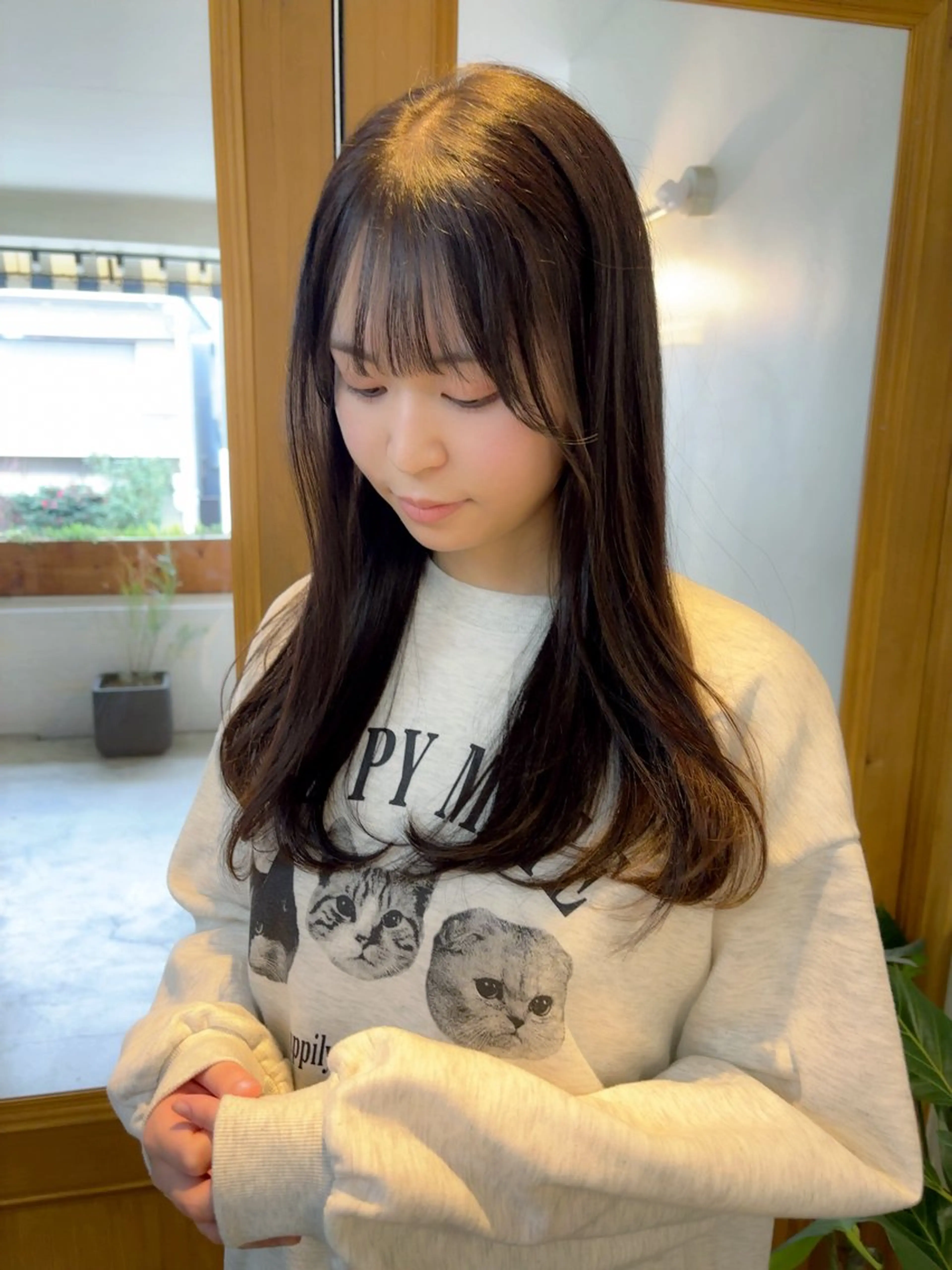 ロング COMILE 🌼 SUZUKAのヘアスタイル