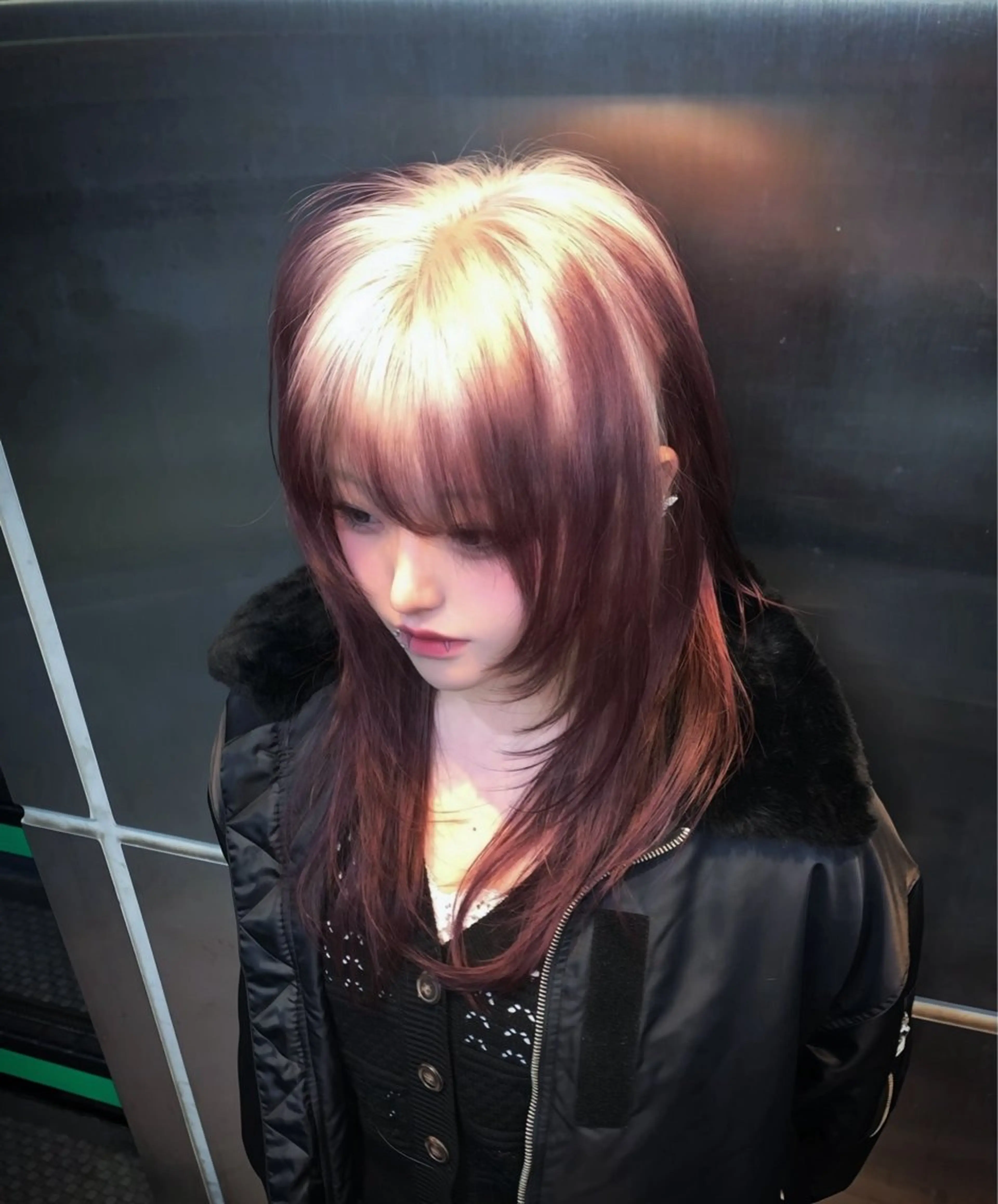 セミロング カラー カット ヘアカラー y2k/グランジ shunのヘアスタイル