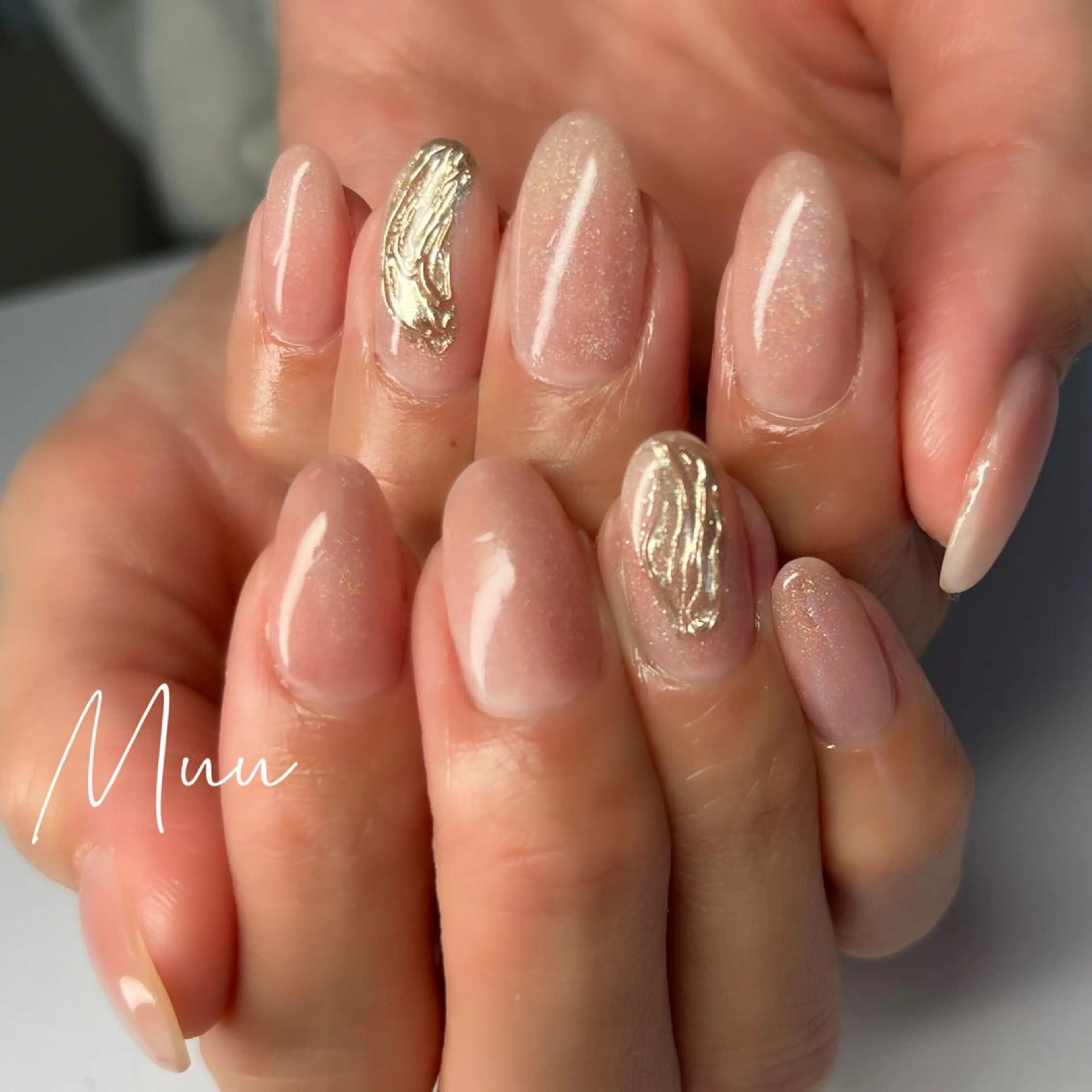 ミディアム ネイル マツエク・マツパ ハンドネイル apopi's所属・apopis＊ close23:00のネイルデザイン