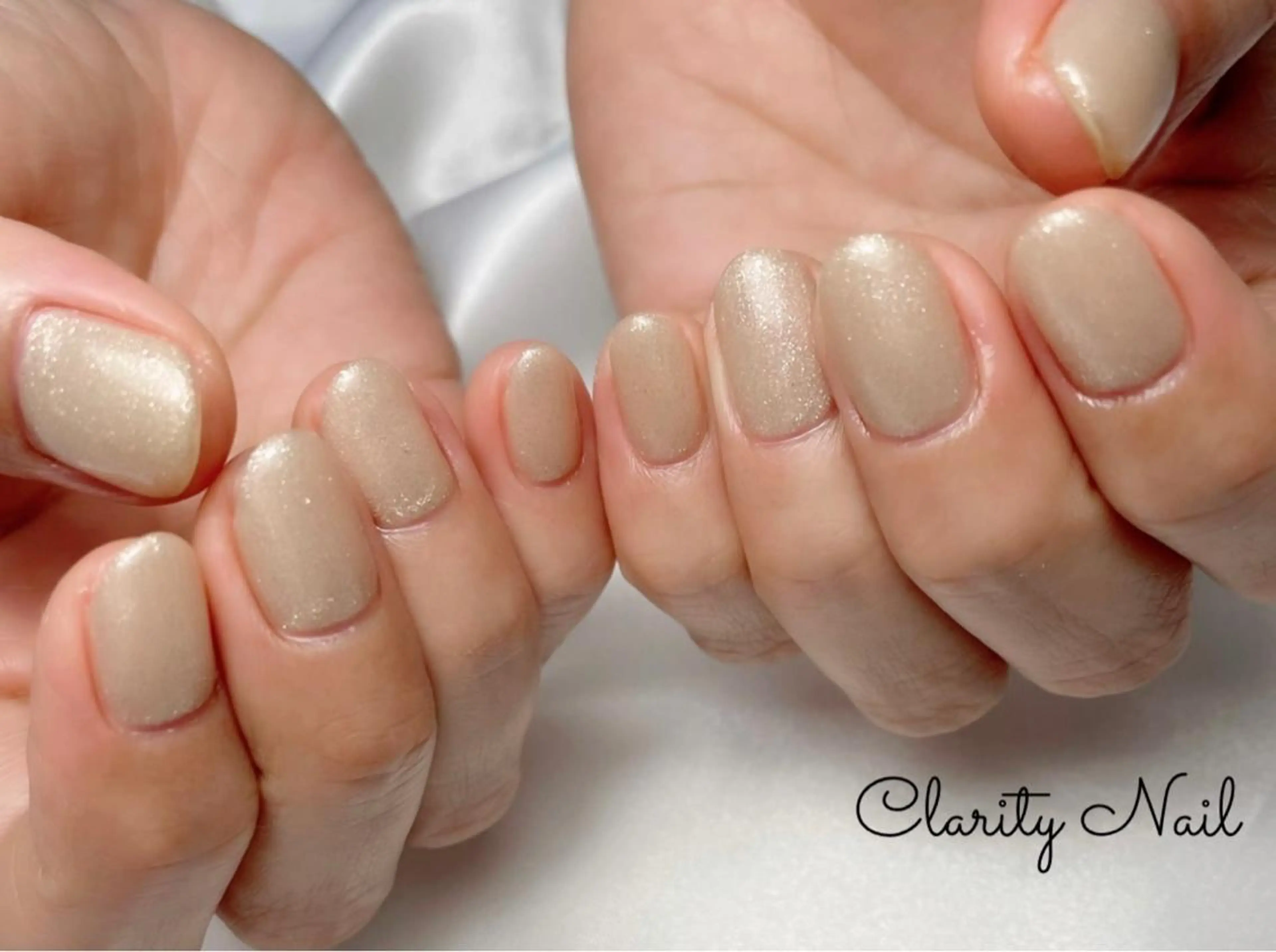 ネイル ワンカラーネイル ハンドネイル Clarity Nailのネイルデザイン