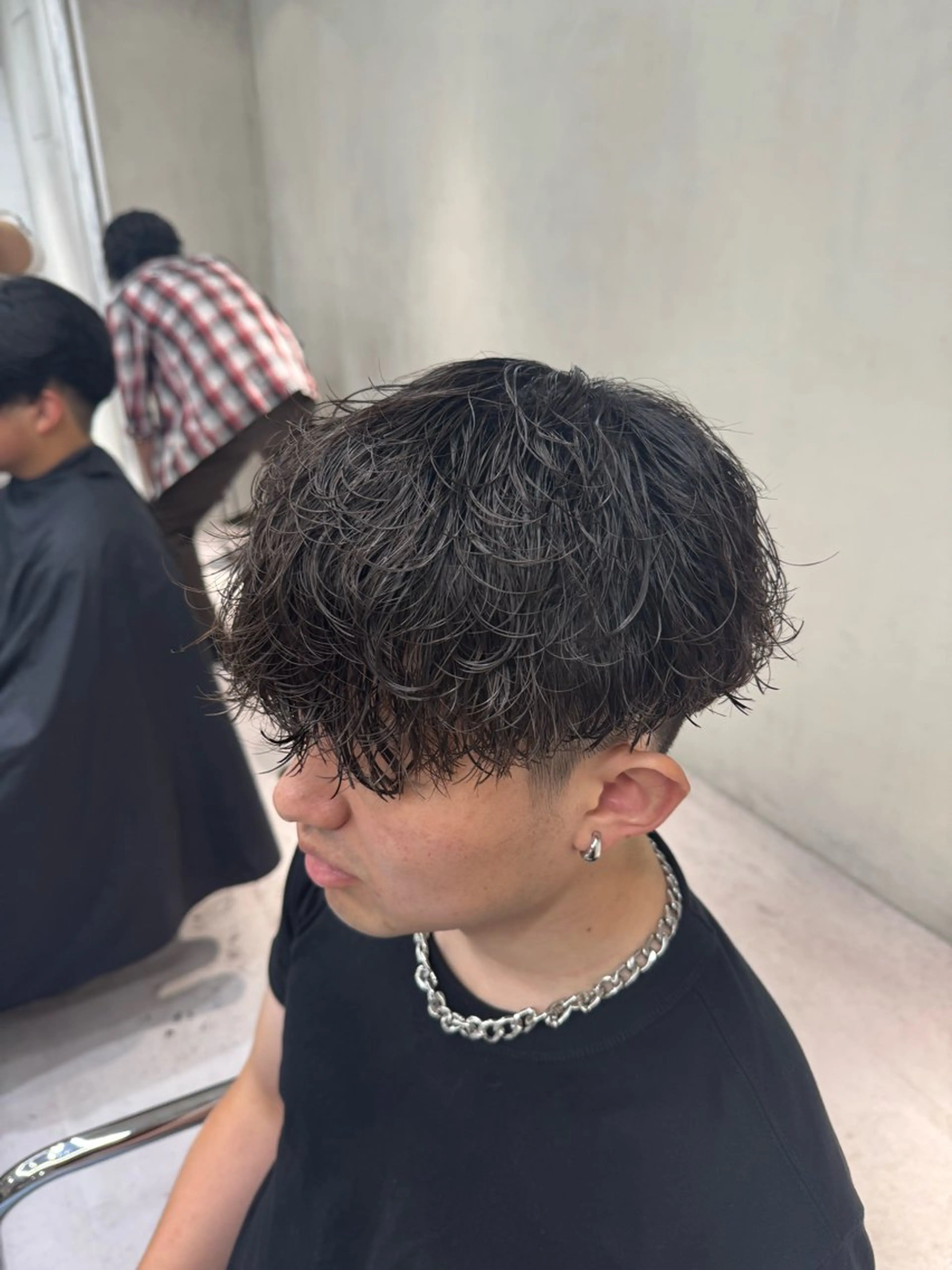 パーマ メンズ メンズパーマ ブリーチ/パーマ特化 片平和寿のヘアスタイル