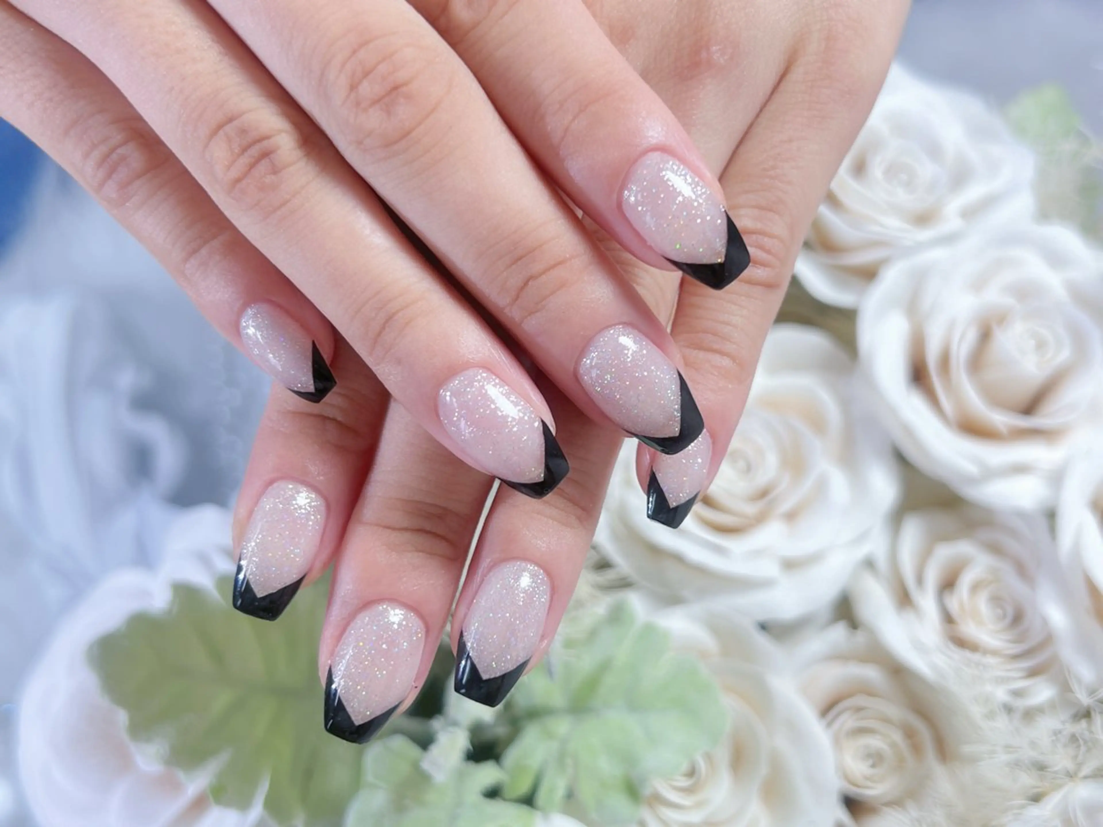 ネイル ロングネイル 持ち込み スカルプネイル ワンホンネイル ハンドネイル Painty所属・Painty nailのネイルデザイン