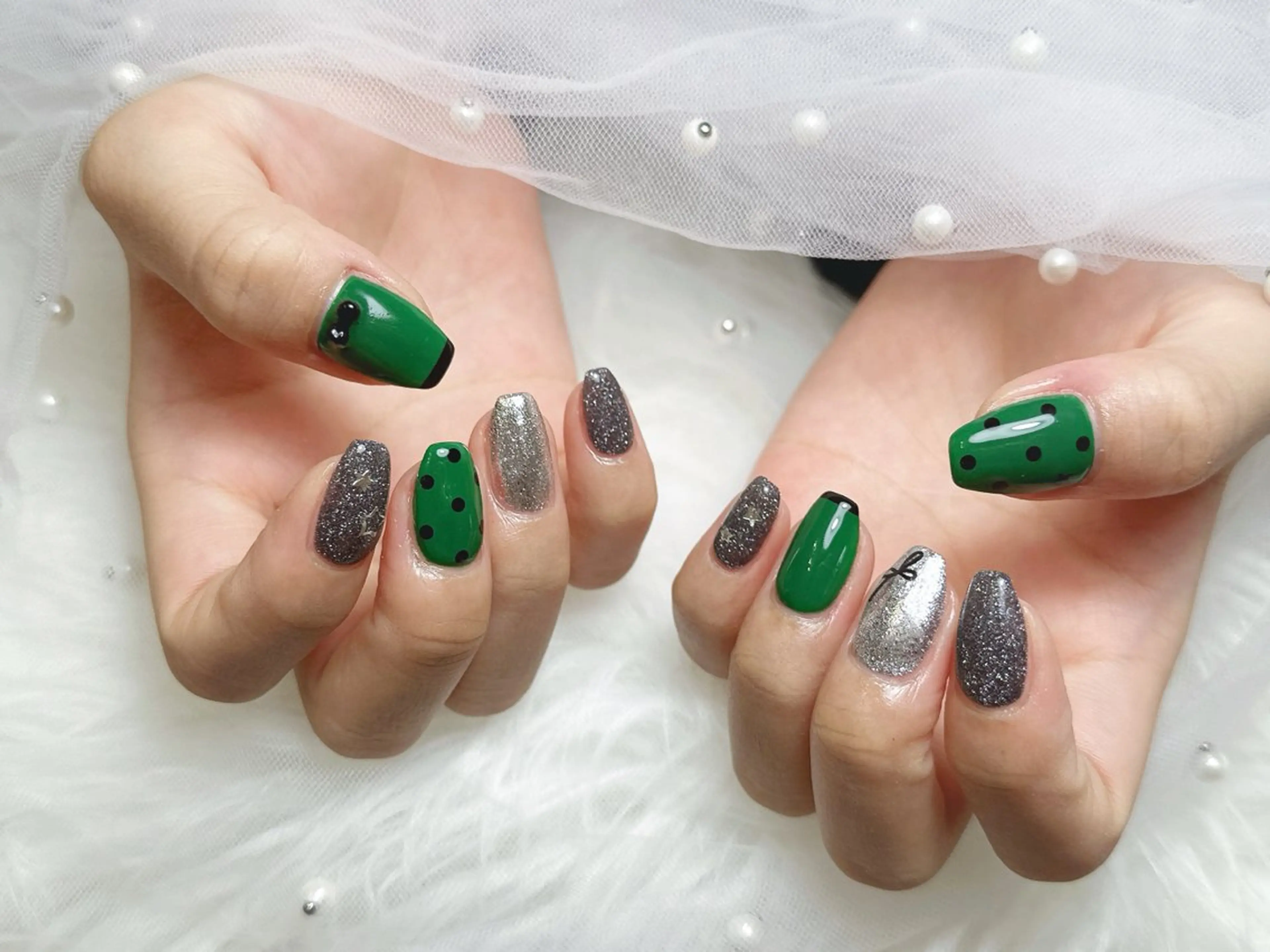 ネイル ハンドネイル 【Eclat ｴｸﾗ】nail＆beauty所属・Eclat〔ｴｸﾗ〕 MOEKA𝜗𝜚*のネイルデザイン
