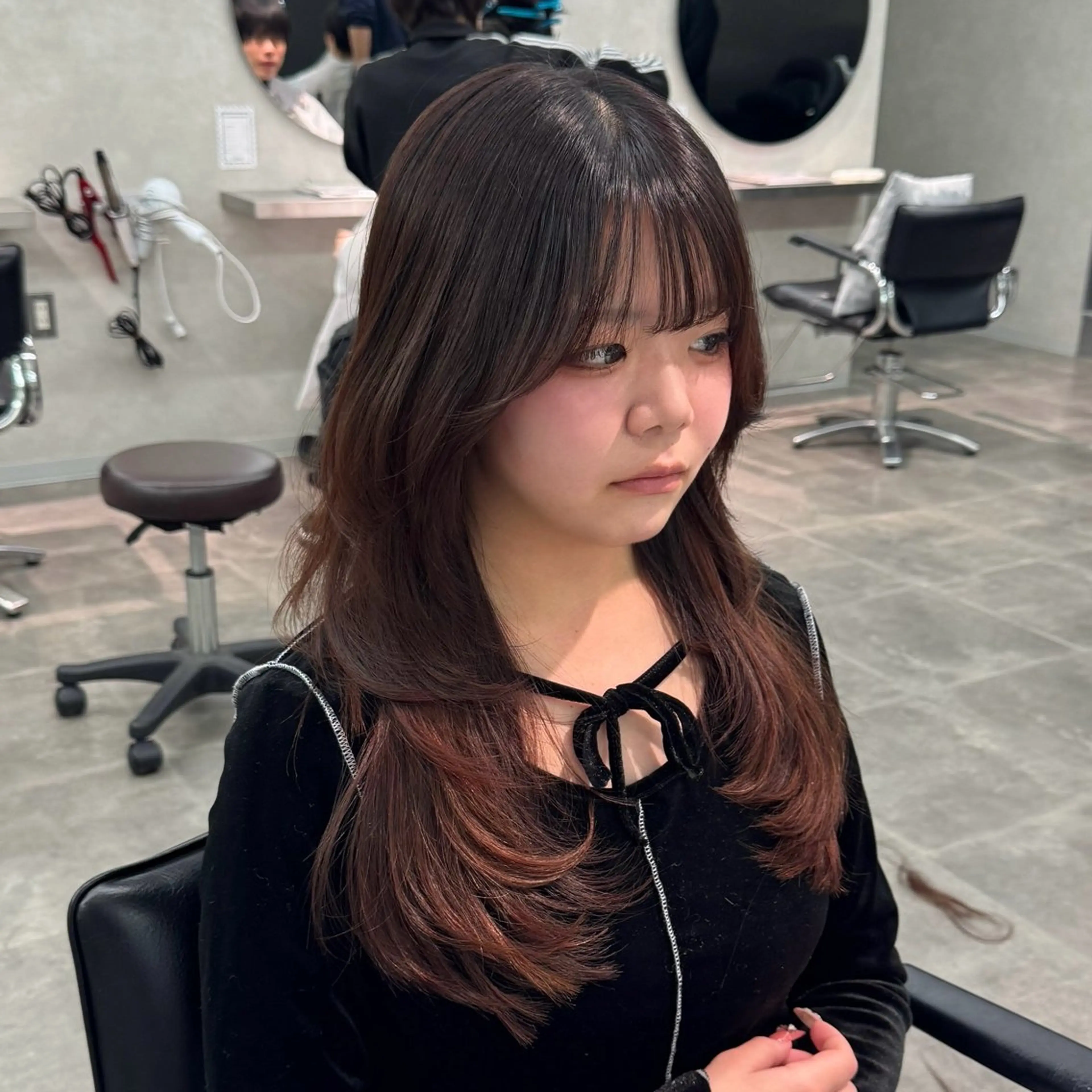 ロング カット トリートメント 韓国特化🇰🇷千葉 /レイヤーカット竜生のヘアスタイル