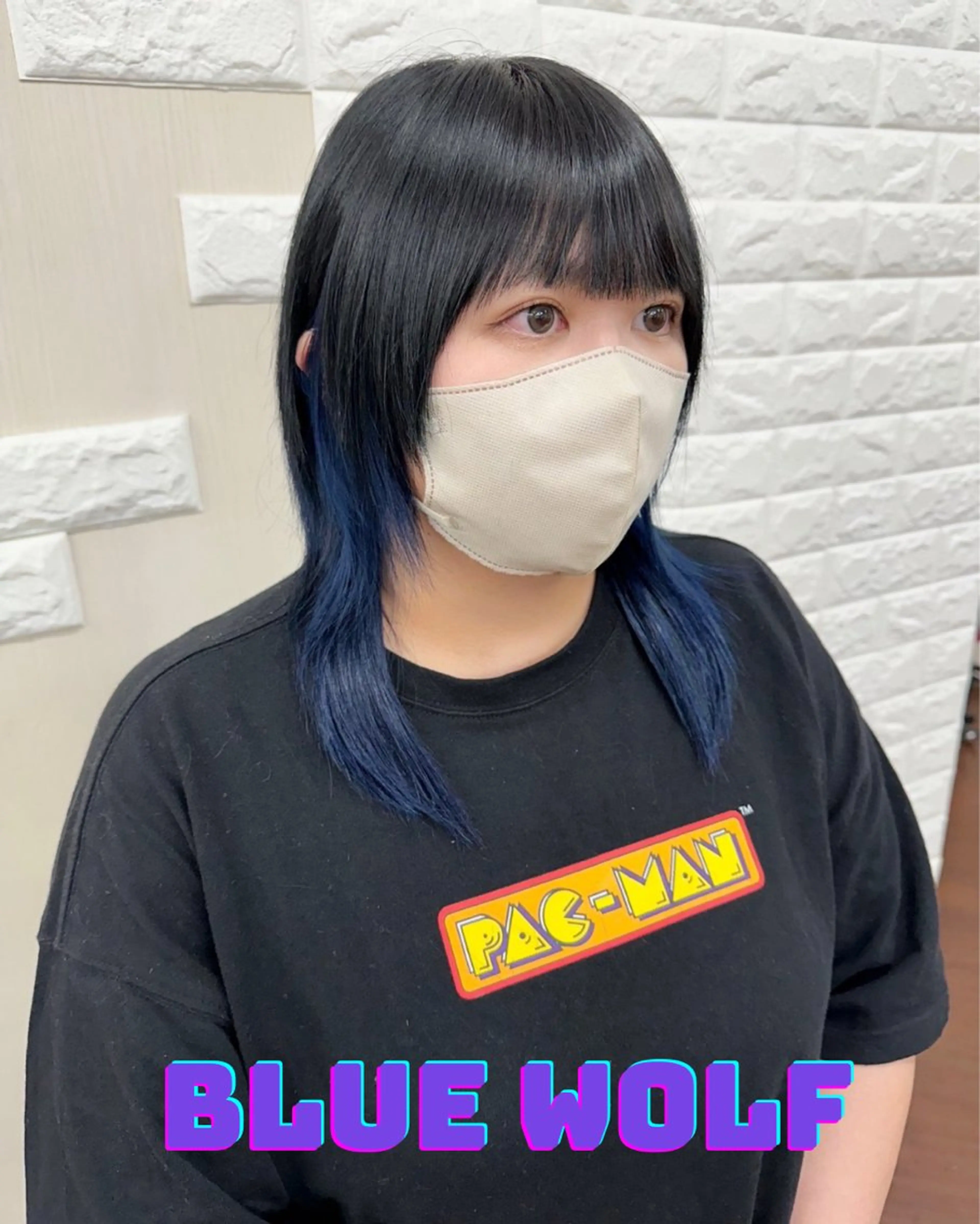 セミロング カラー ビューティー　クララ所属・🌈miu miu hair✂️💕のヘアスタイル