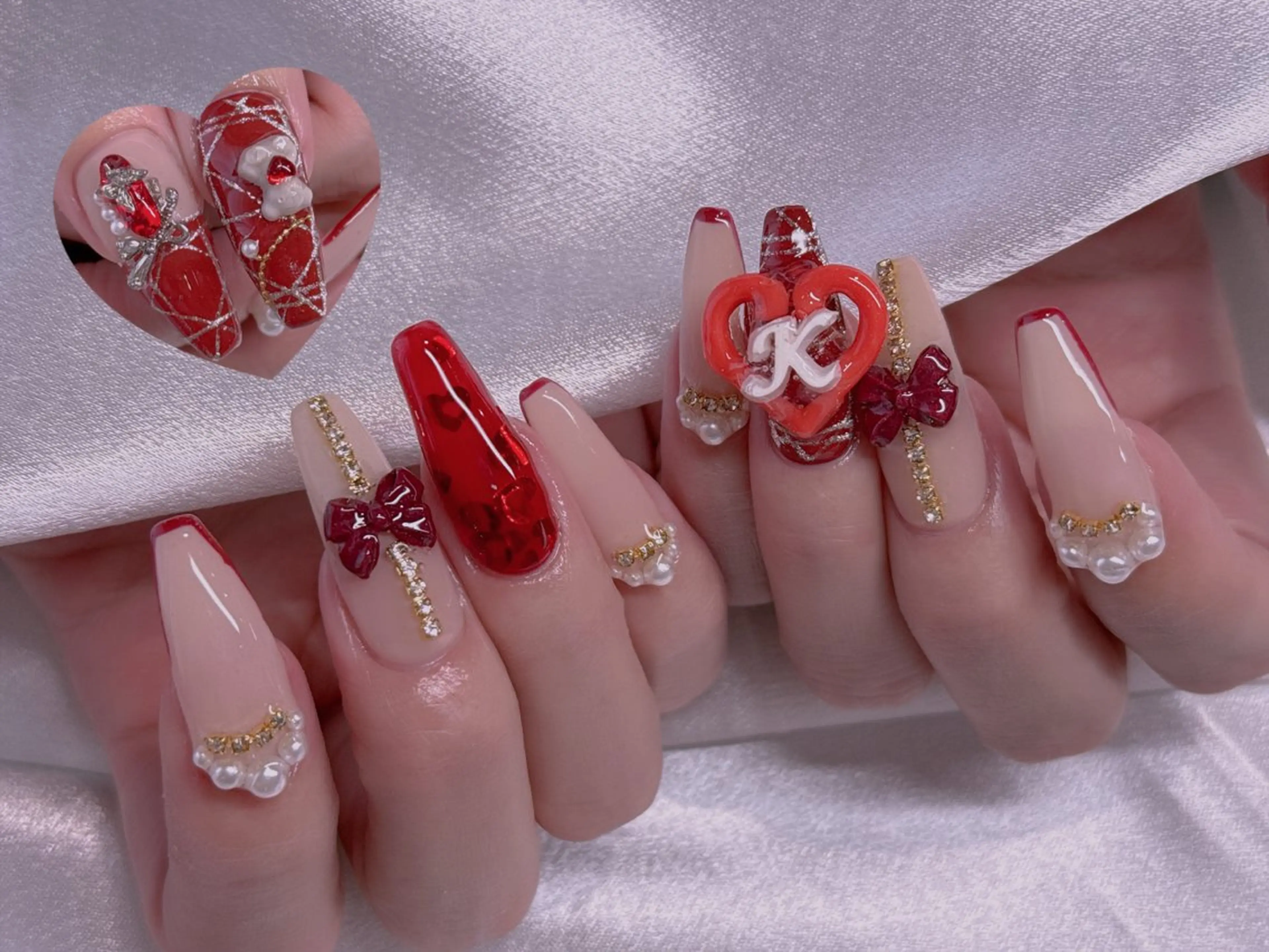 ネイル 長さだし専門店 M2　rikaのネイルデザイン