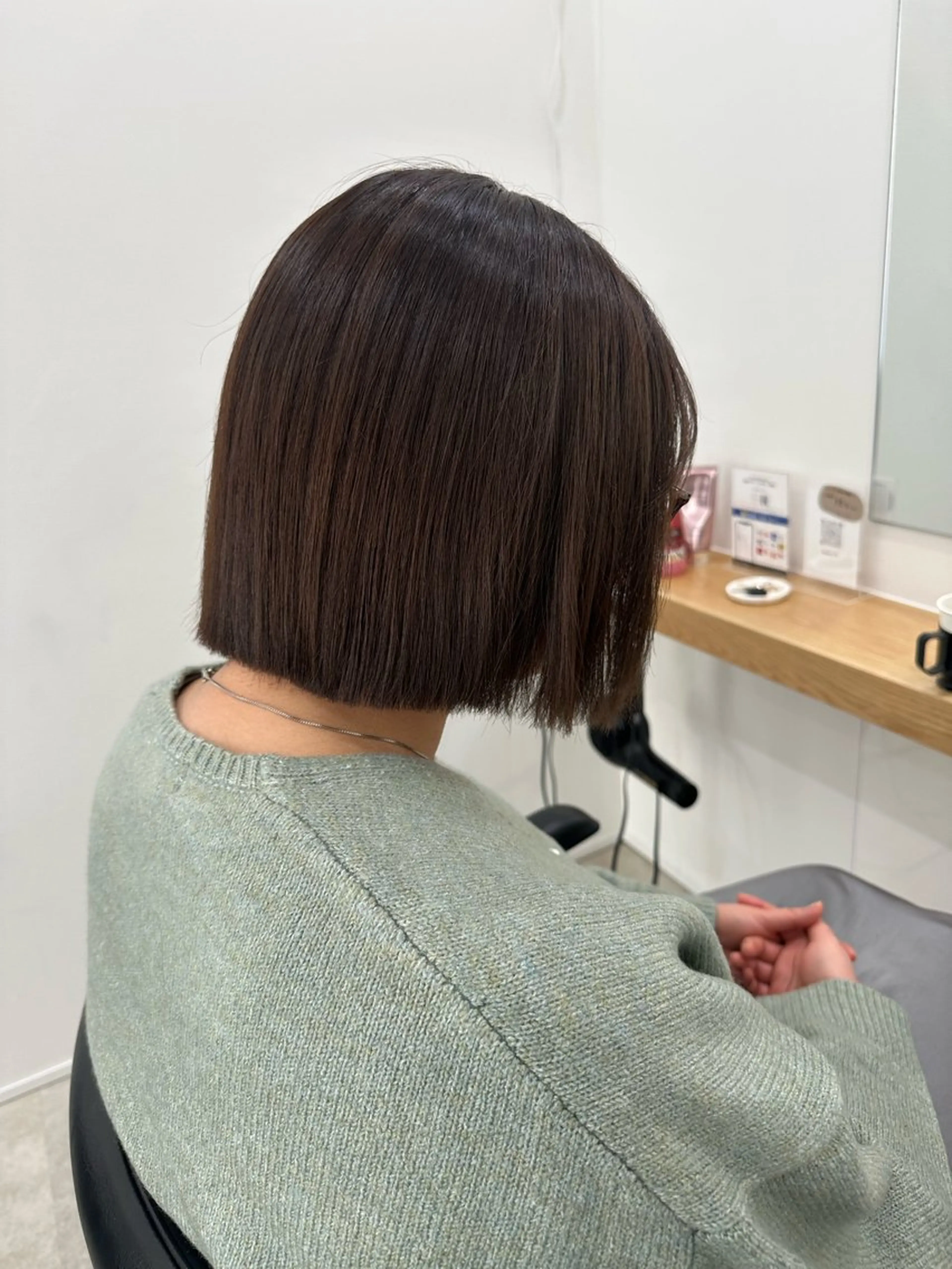 ショート カラー ヘアカラー トリートメント ヘアセット/艶カラー 💐nao.のヘアスタイル