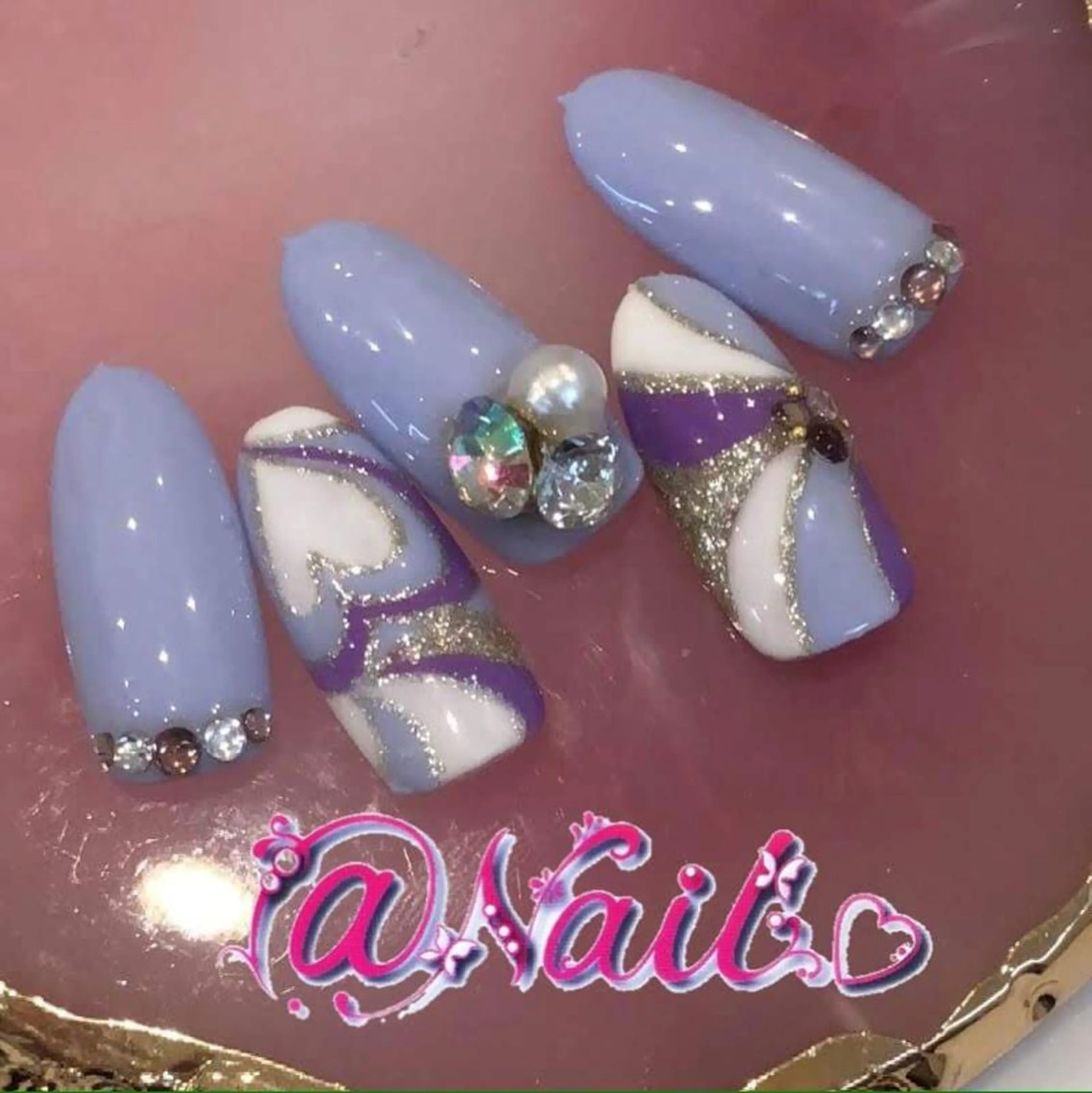 ネイル ネイルチップ 小尾 栞のネイルデザイン