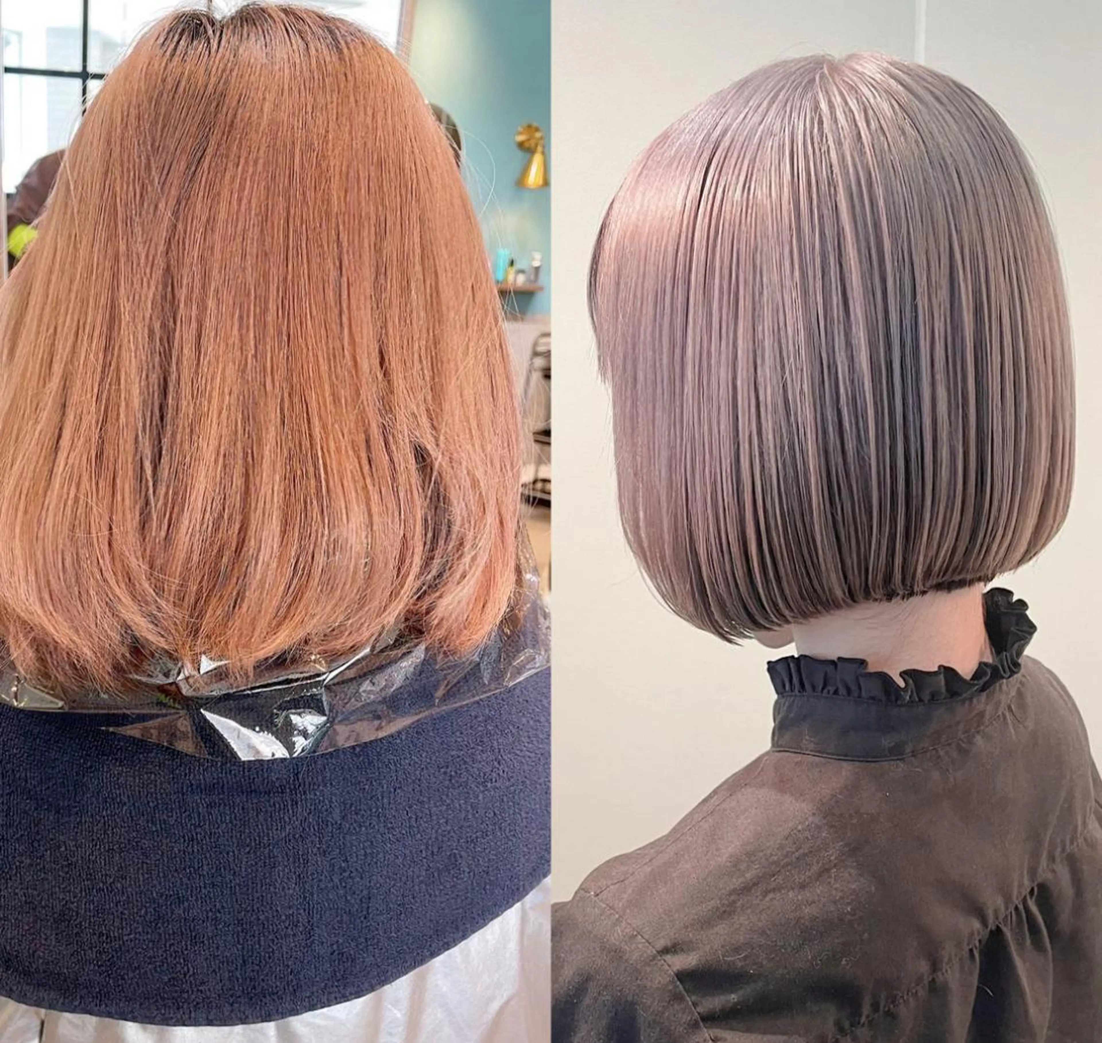 ショート カラー ケアブリーチ /髪質 改善/古橋圭史郎のヘアスタイル