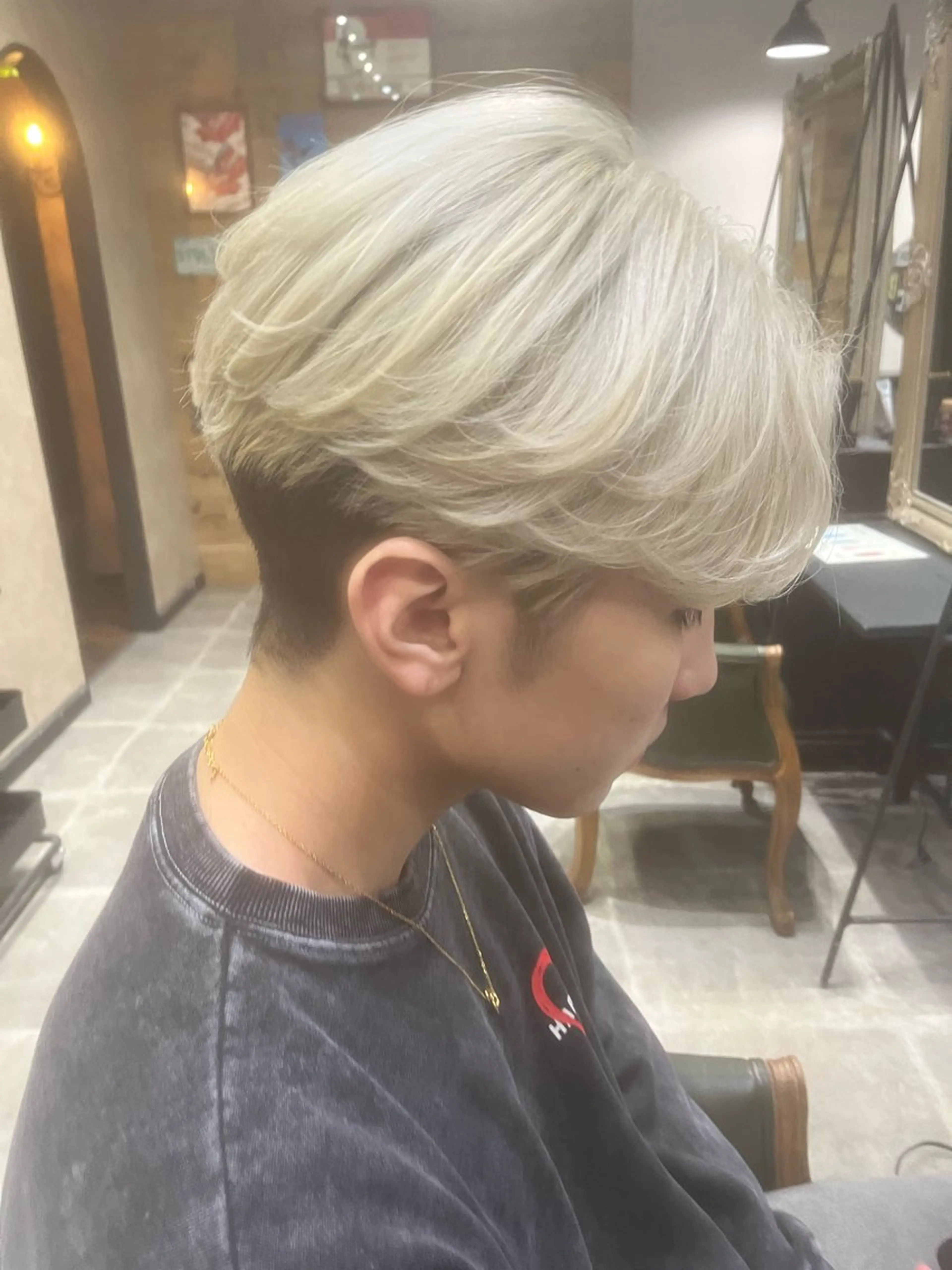 【ミニモ限定✨】韓国風メンズカット🇰🇷✂️の写真