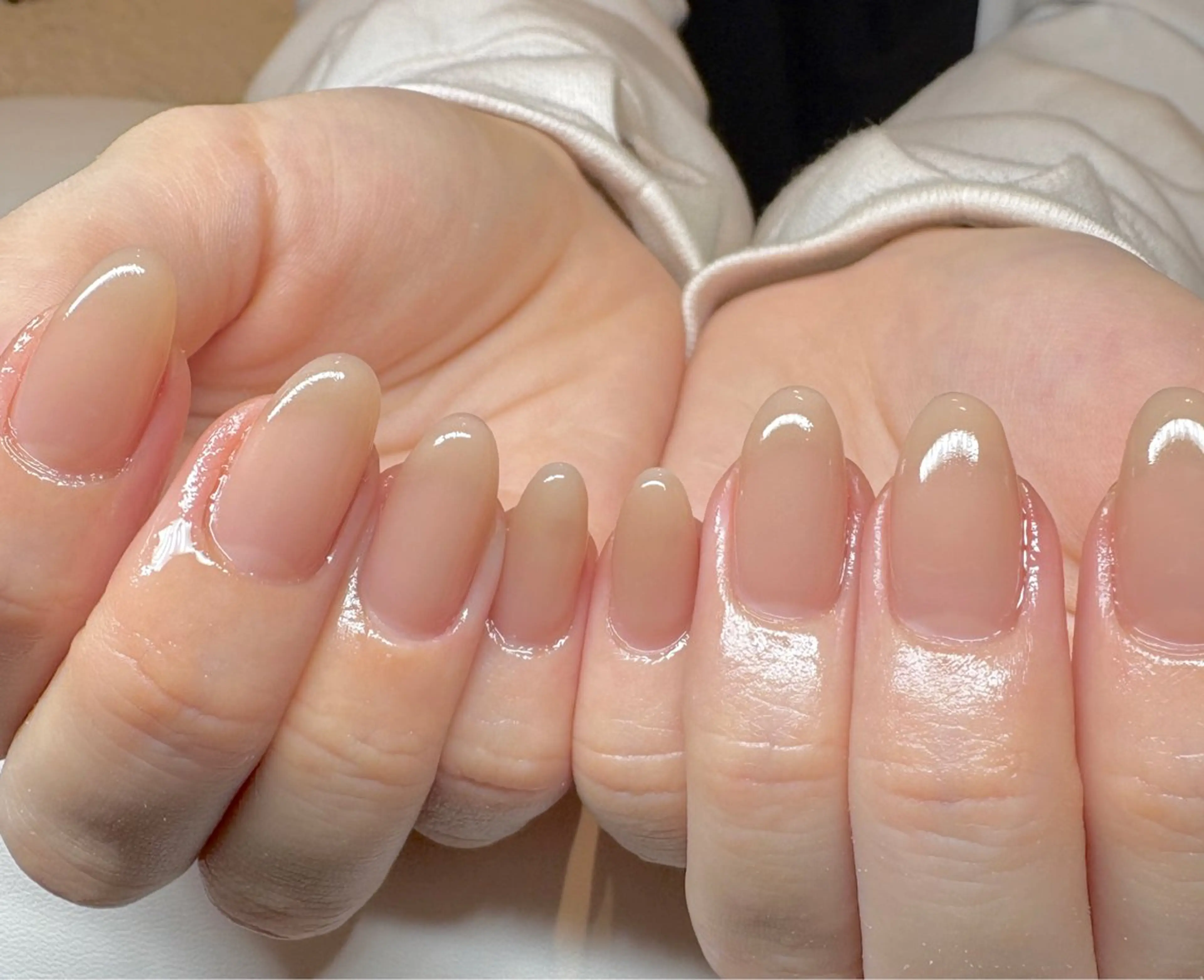 ネイル 長さ出し 持ち込み 春ネイル ハンドネイル N.style所属・Ｎ. styleのネイルデザイン