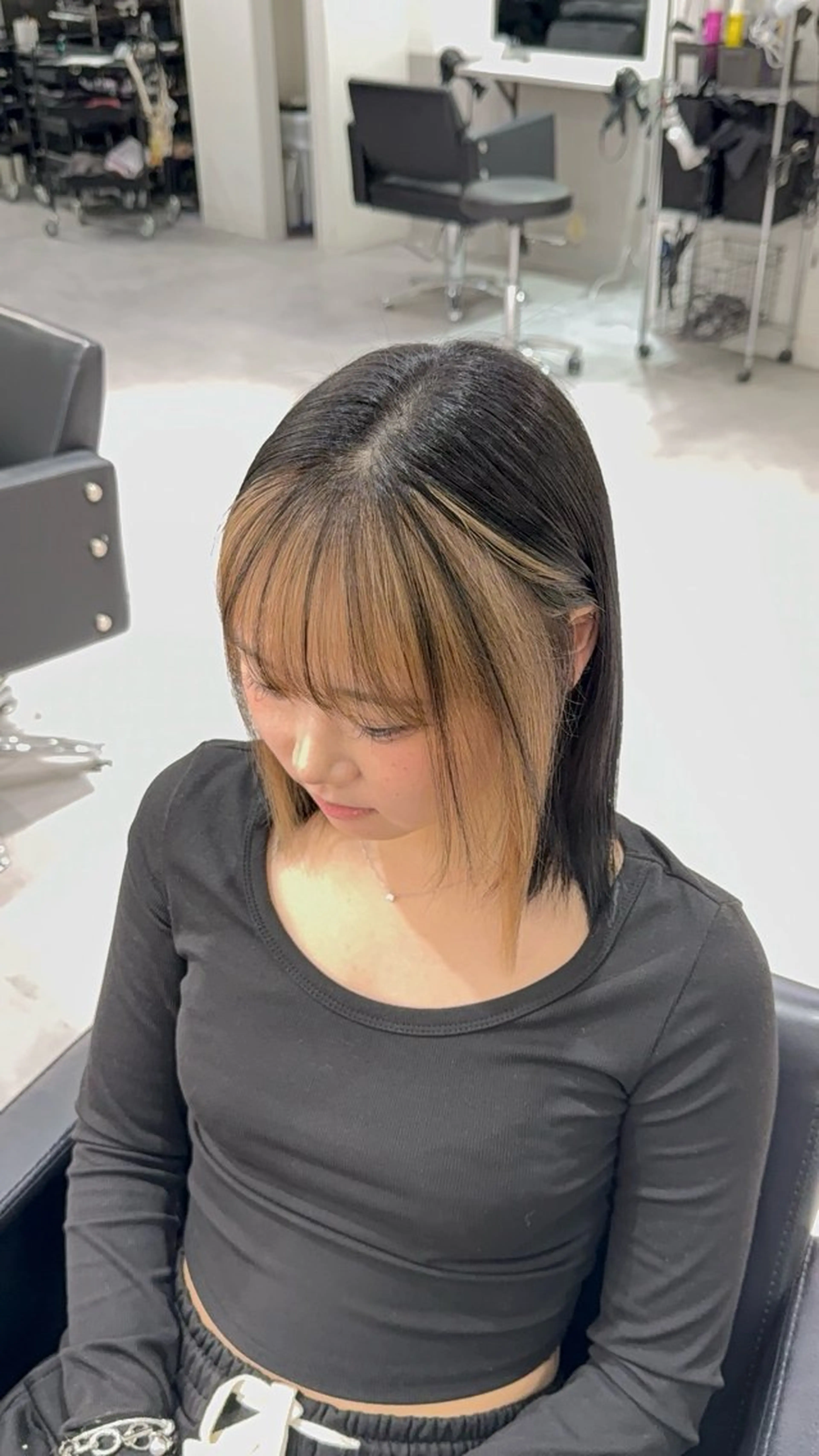 カラー ヘアカラー ciera. アオイ🪐✩.*˚のヘアスタイル