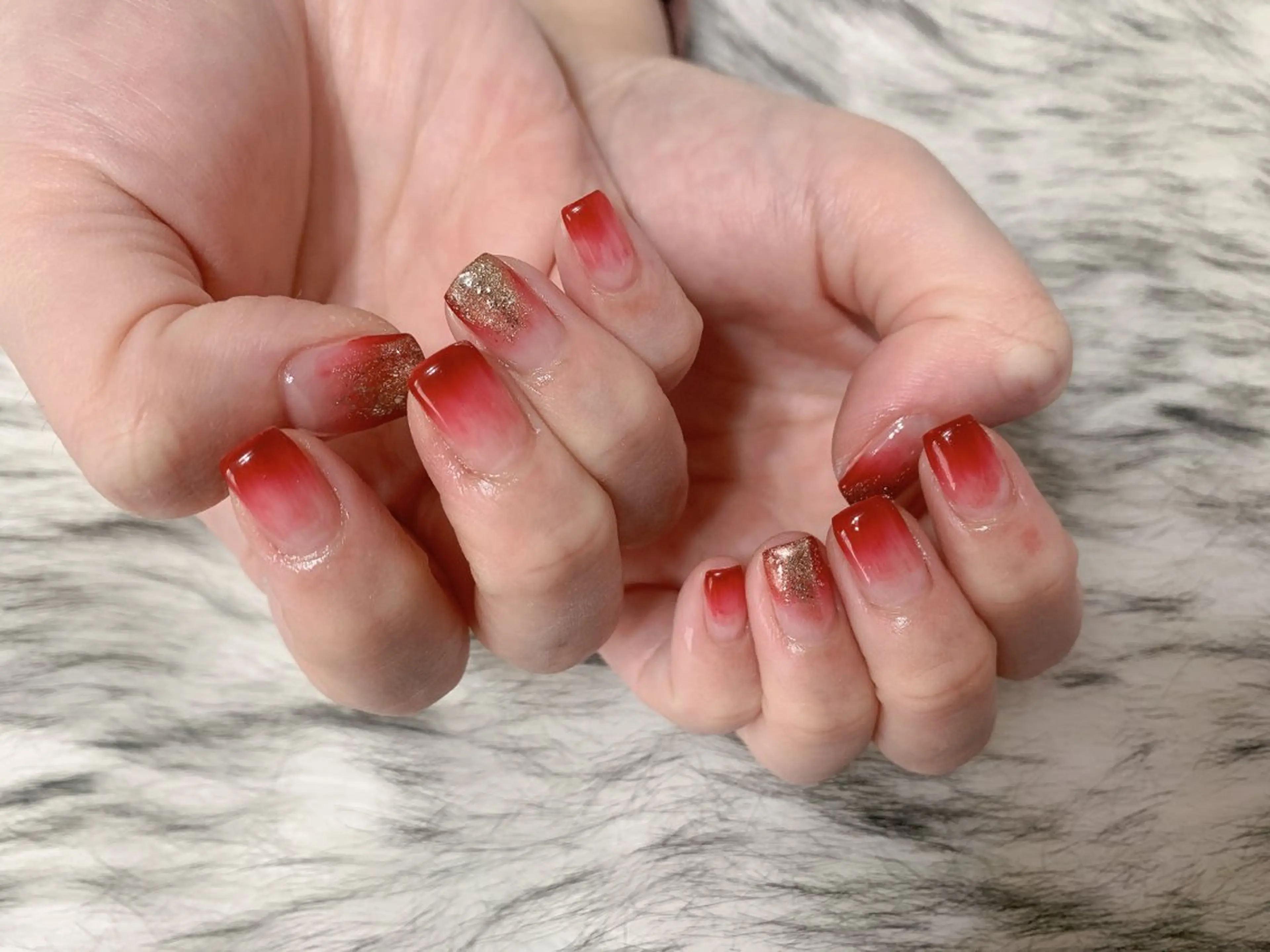 ネイル ジェルネイル 韓国ネイル ラメ(グリッター) パラジェル シンプルネイル kikinail 溝の口のネイルデザイン