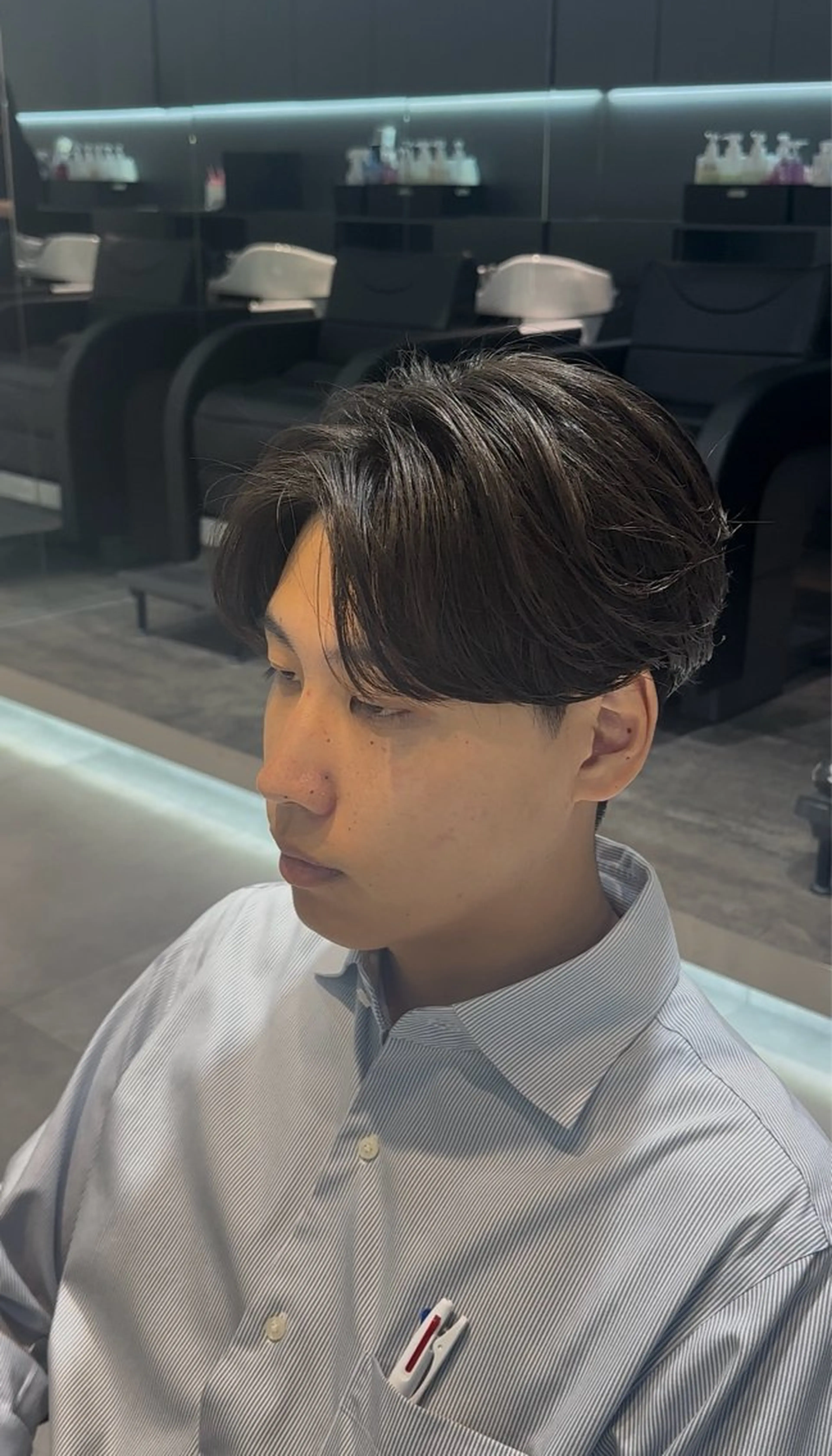 ショート パーマ メンズ メンズパーマ ニュアンスパーマ 似合わせパーマ🔥 河浪  大智のヘアスタイル