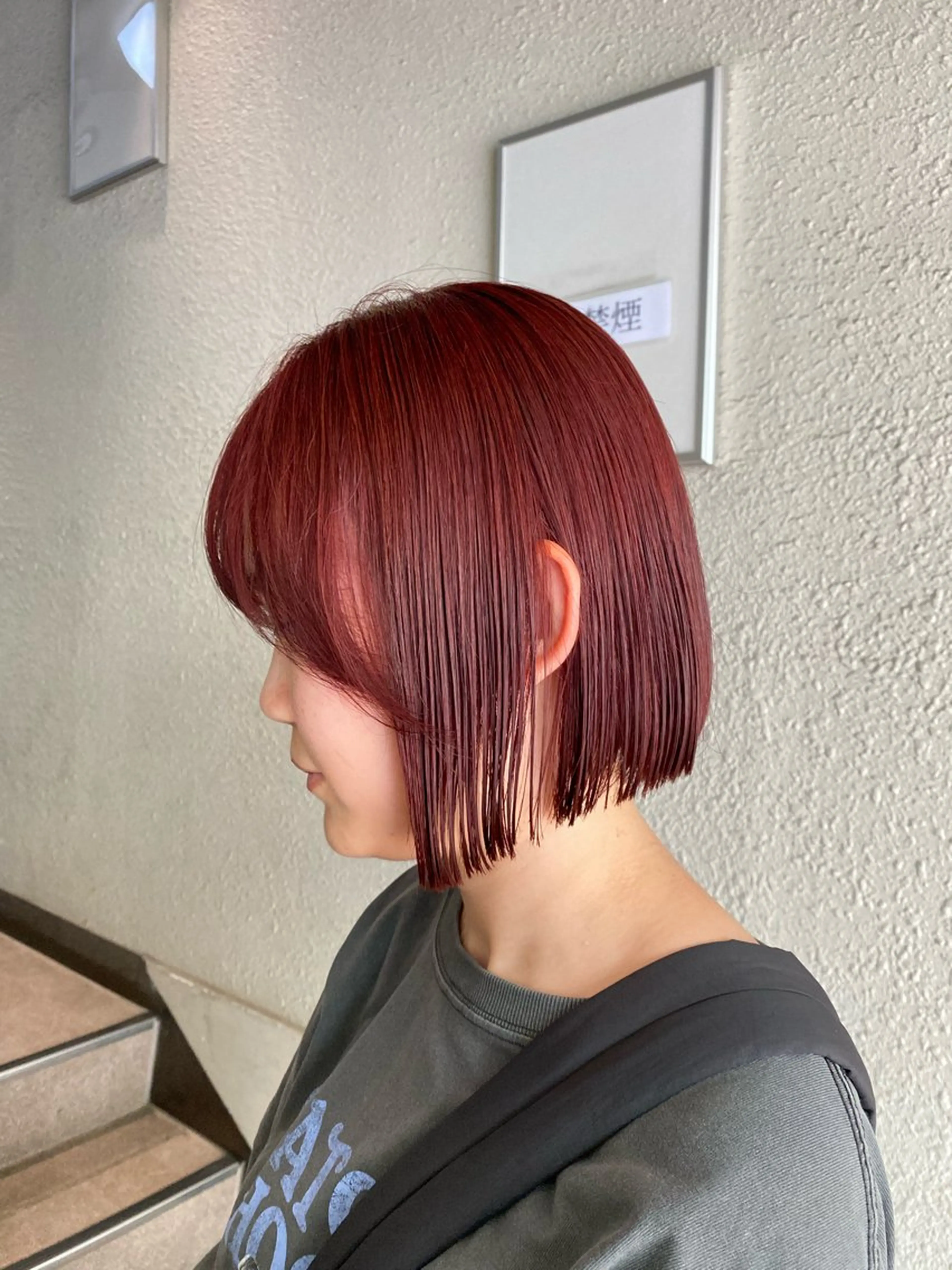 ショート カラー ヘアカラー ナチュラルヘア🫧 ナナミのヘアスタイル