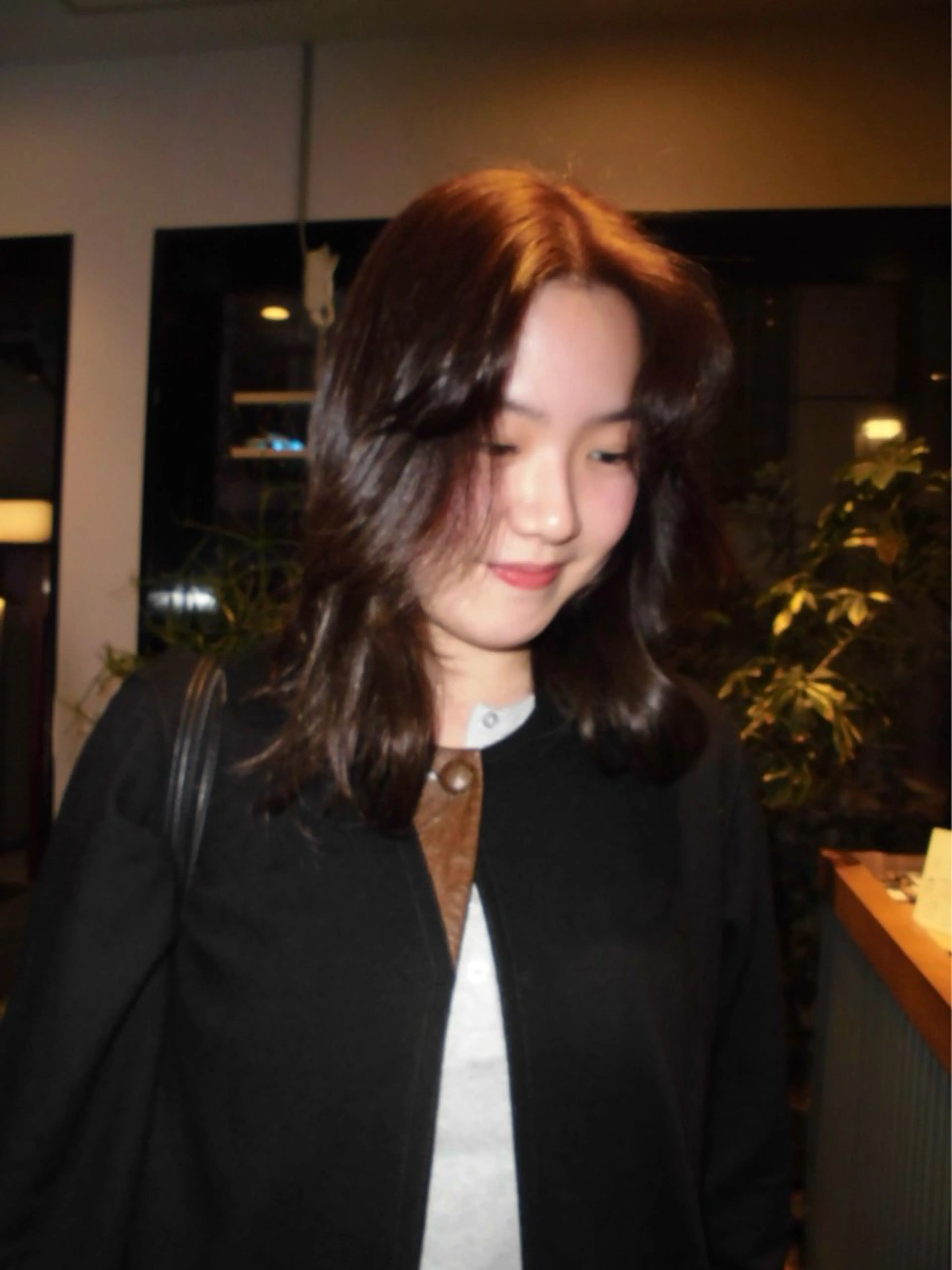 ミディアム ヘアカラー ヘッドスパ marino マリノのヘアスタイル