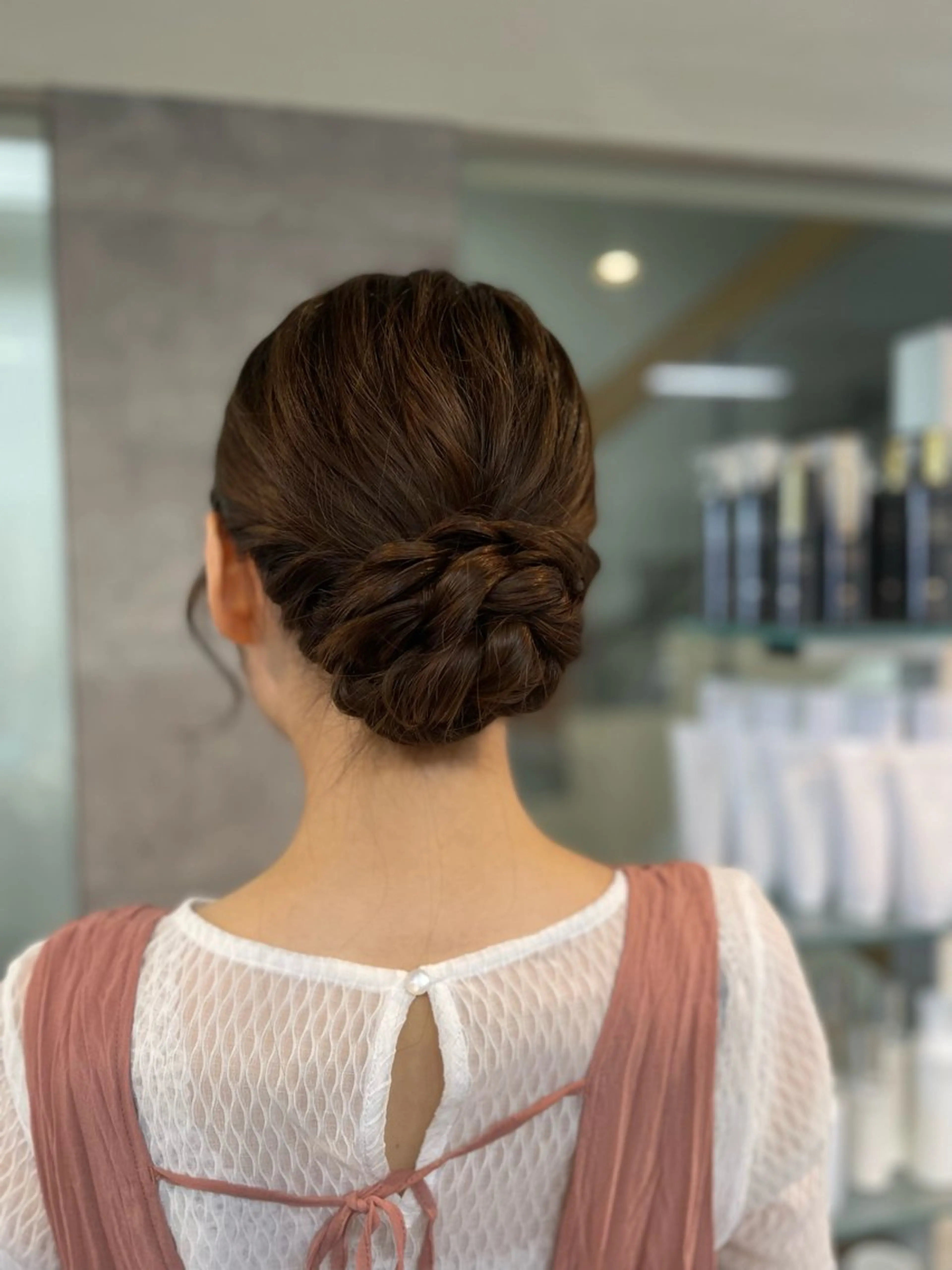 ヘアアレンジ 愛　莉/大阪美容室 /ケア・艶カラーのヘアスタイル