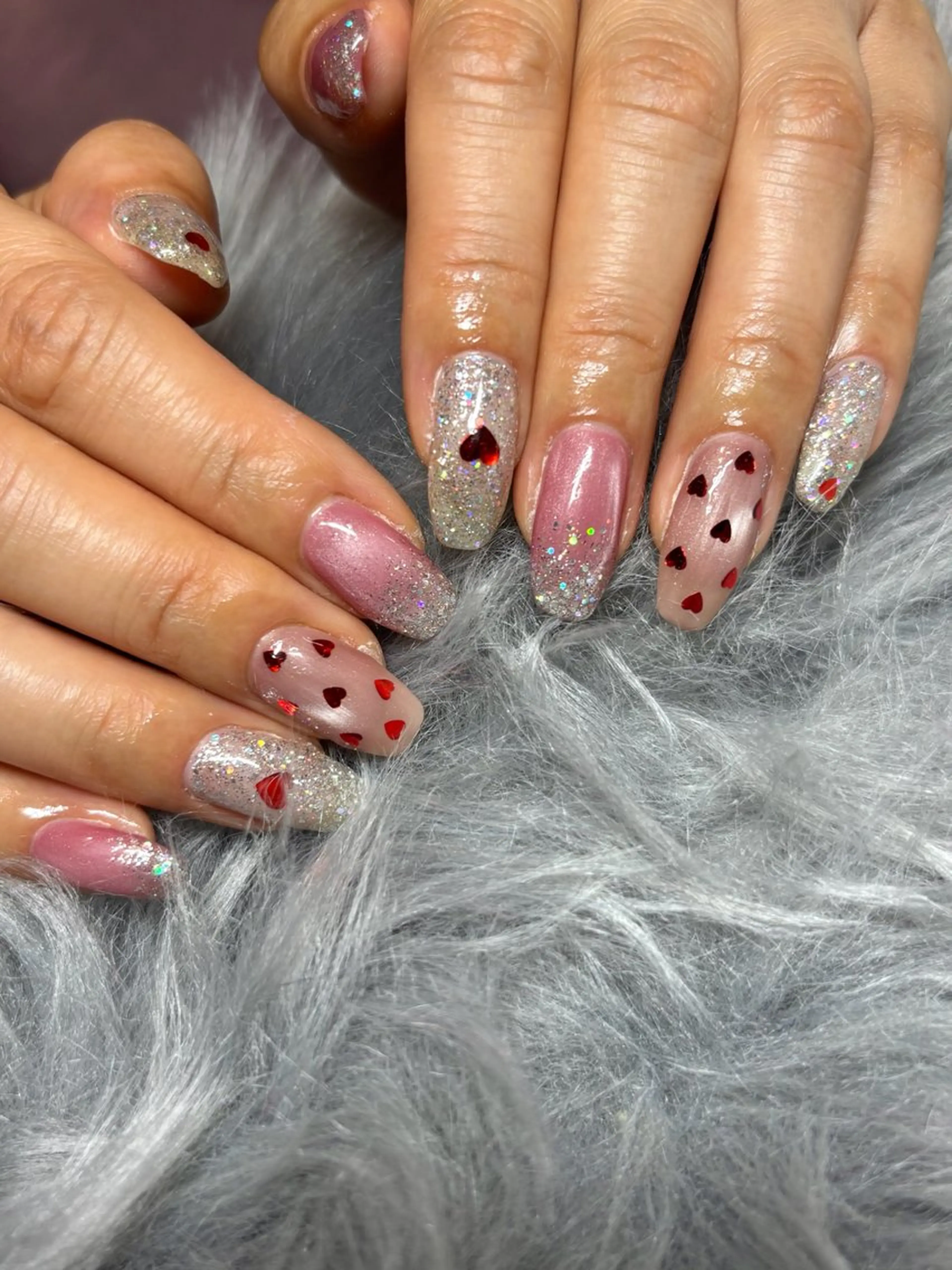 ネイル バレンタイン CHERILY SAKURAのネイルデザイン