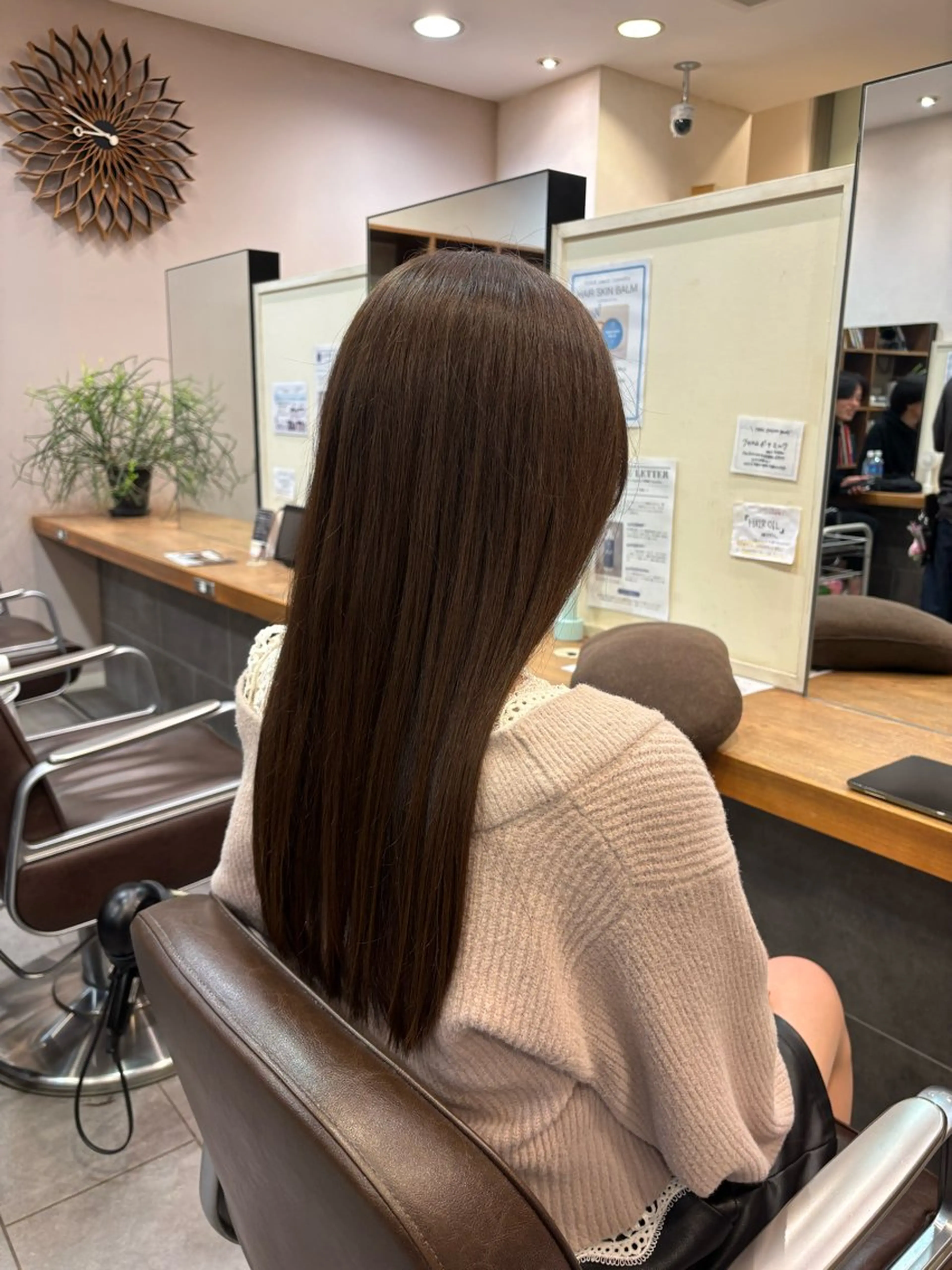 ロング 増田 枝里子のヘアスタイル