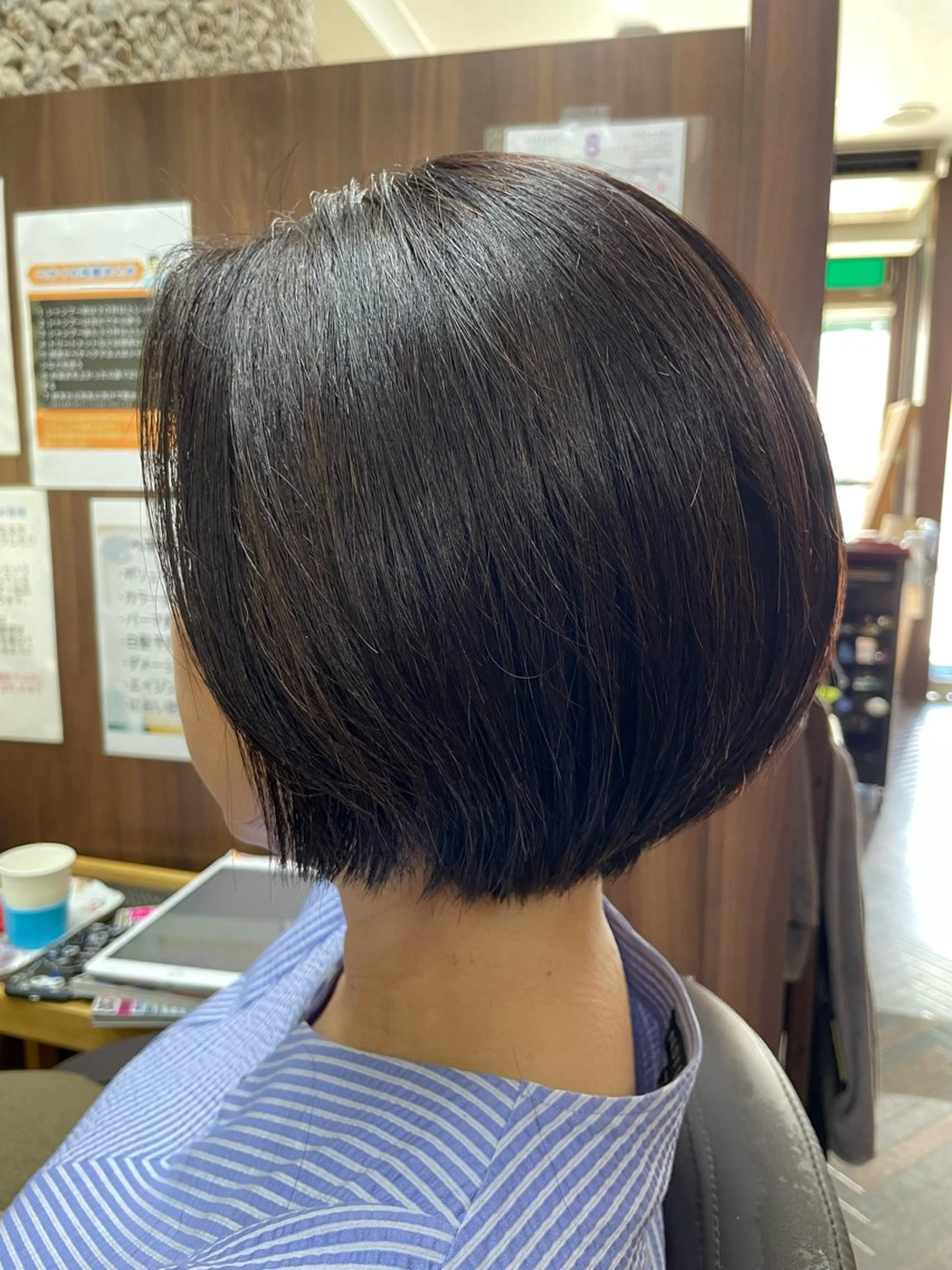 ショート カラー katae sayoriのヘアスタイル