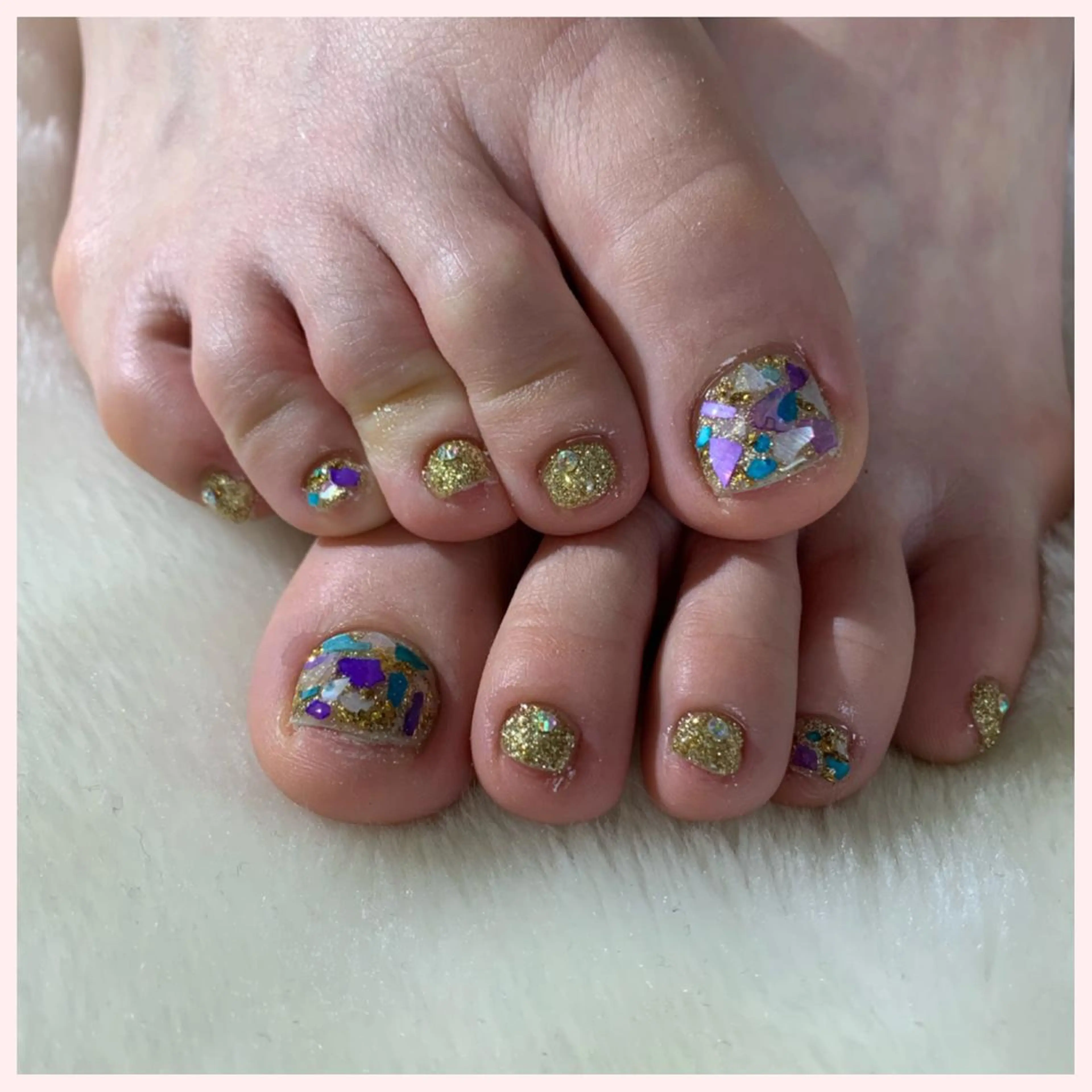 ネイル フットネイル Ogasawara Tokikaのネイルデザイン