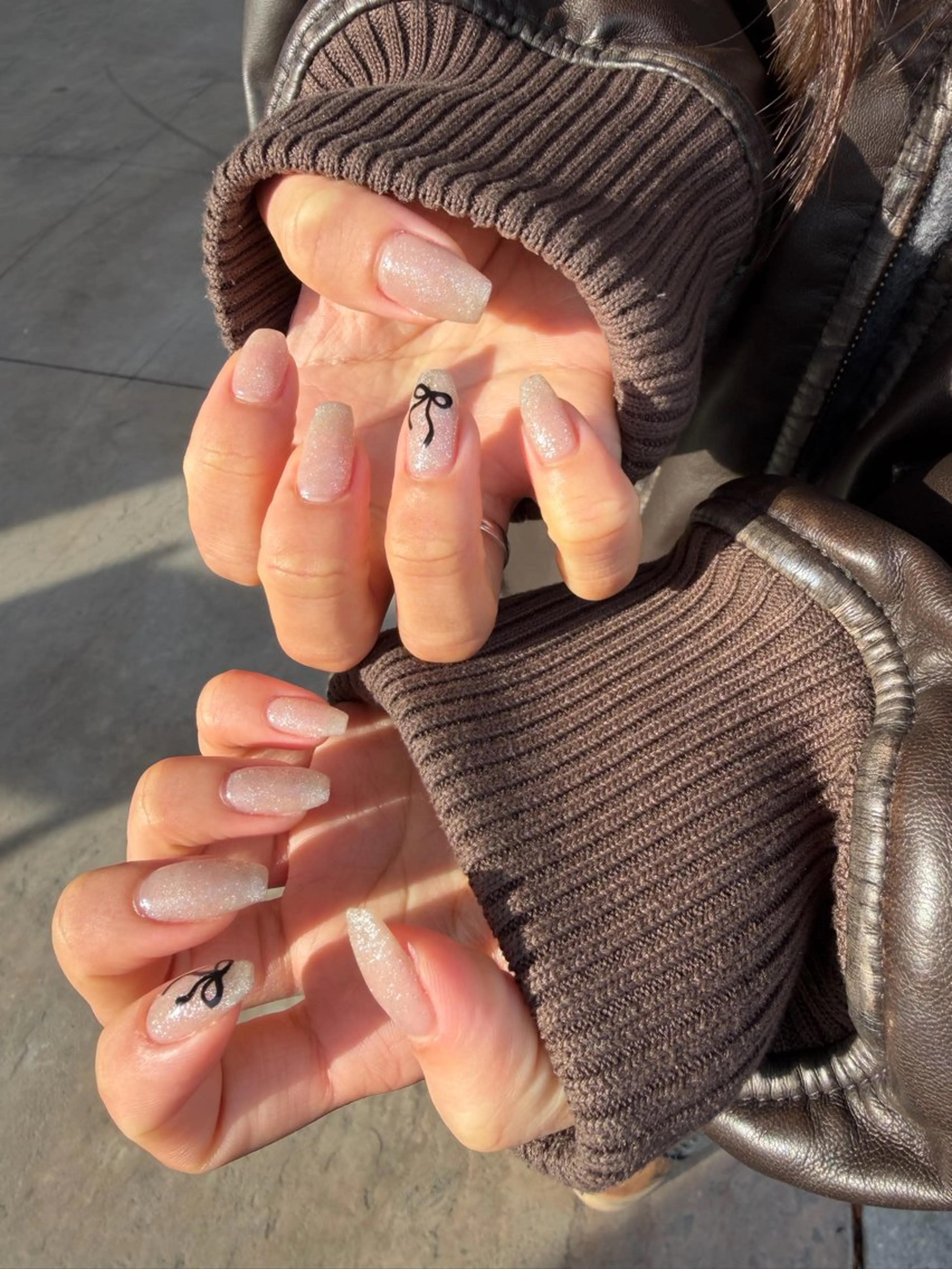 シンプルネイルの写真