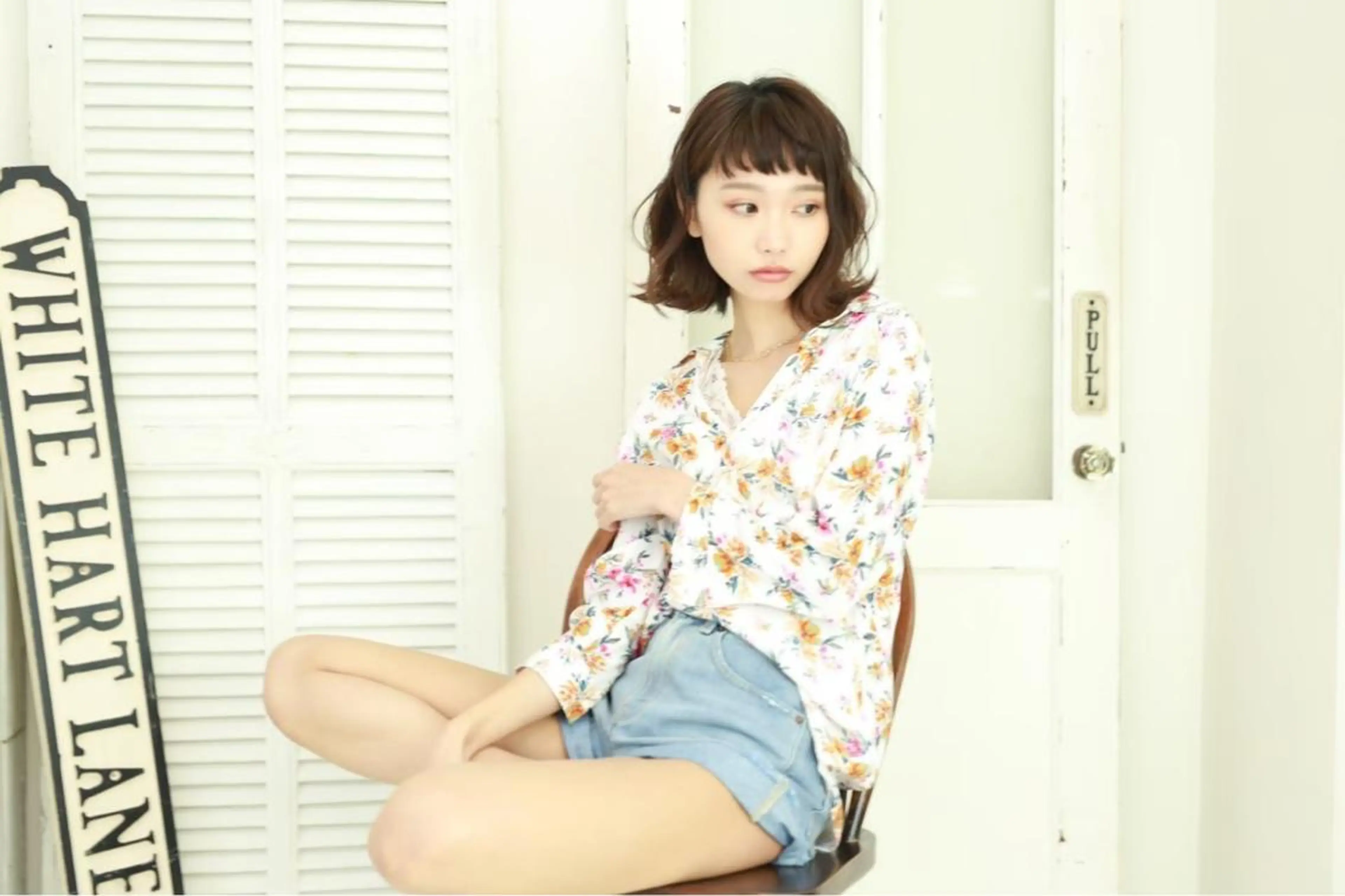 ショート LEVIJU hair所属・韓国ヘア🕊村上 ののこ🕊のヘアスタイル