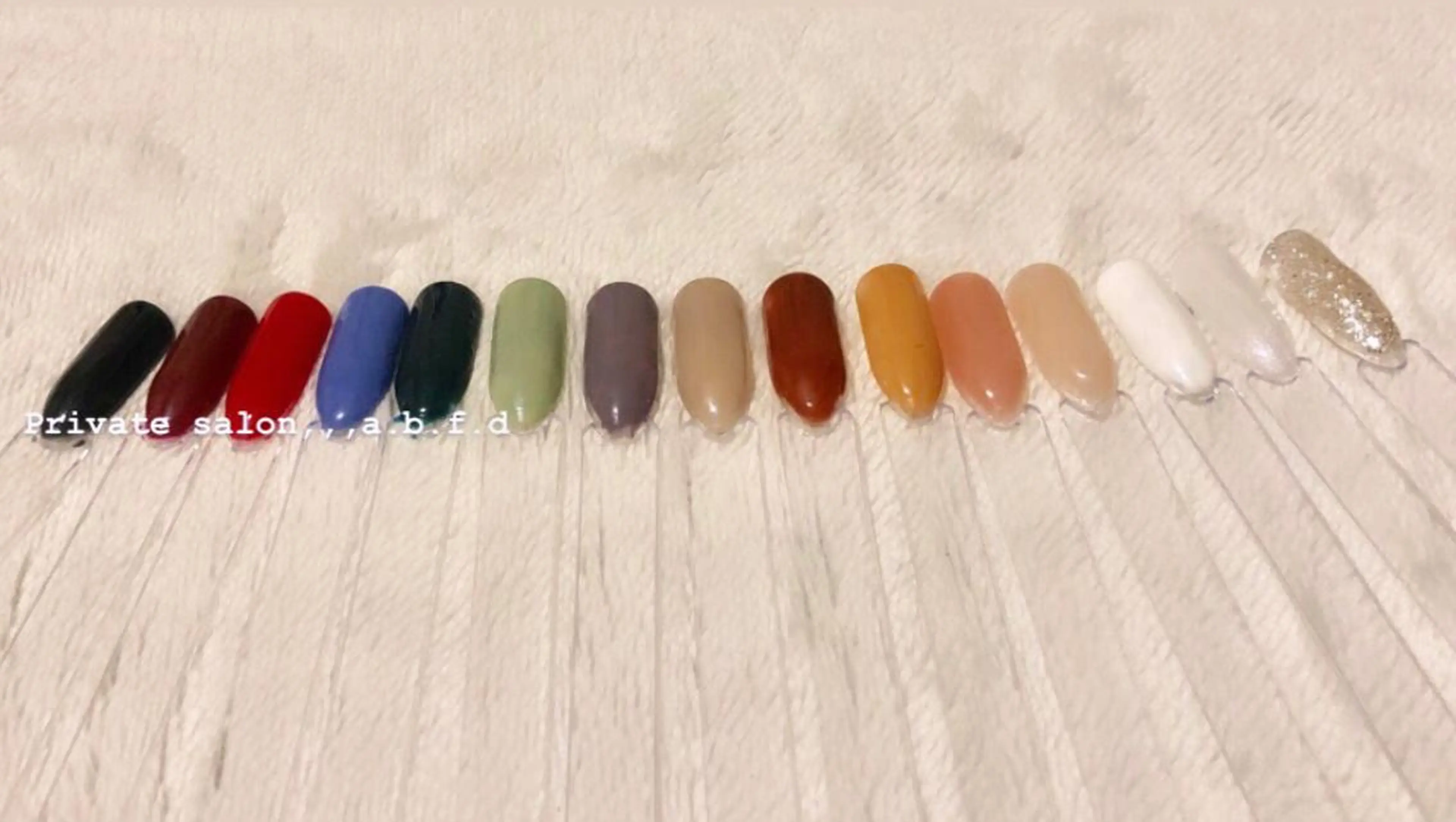 ネイル プライベートサロン a.b.f.dのネイルデザイン