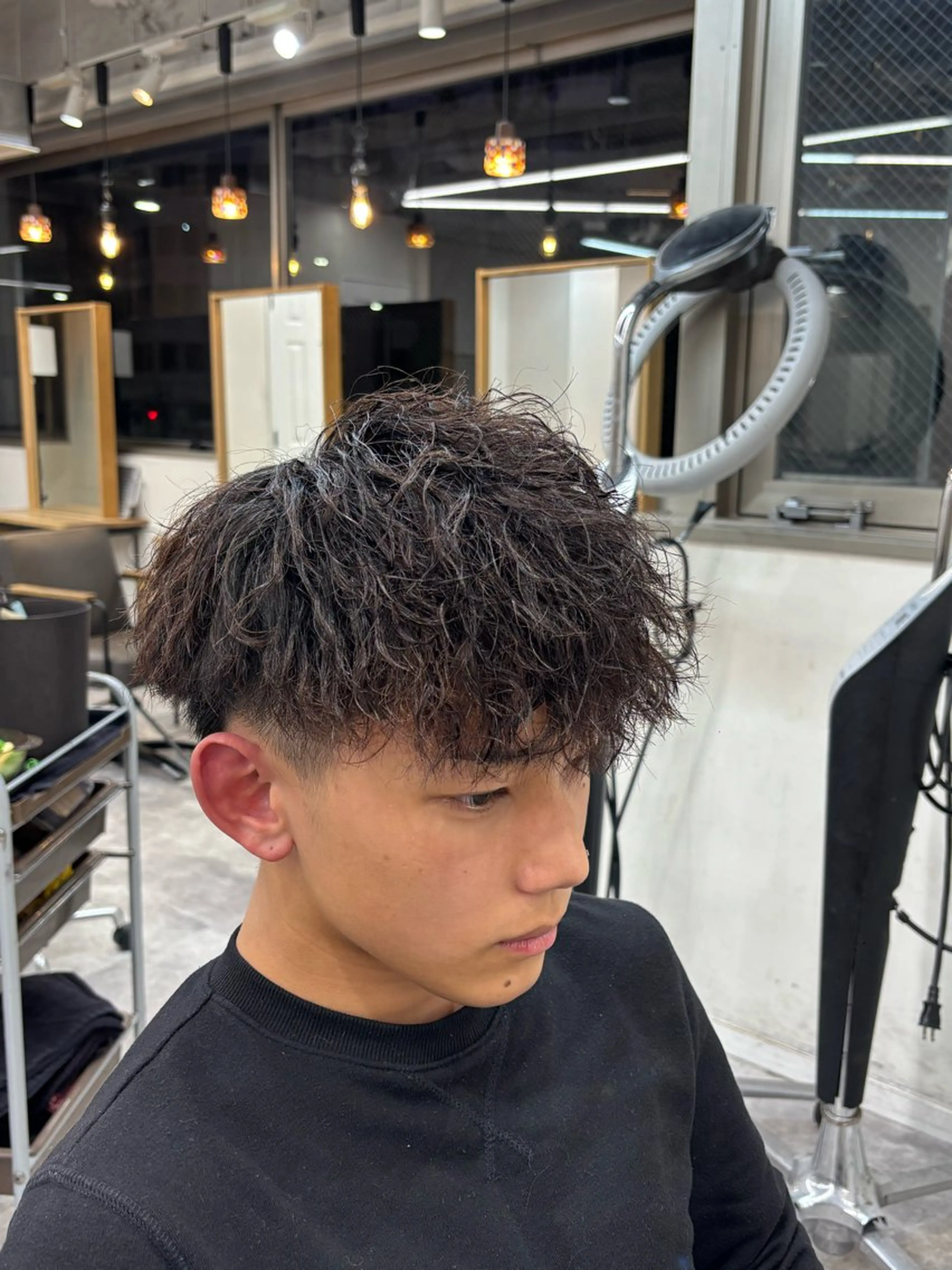 パーマ メンズ メンズパーマ メンズツイストパーマ ツイストパーマ DIECE所属・渋谷【メンズ特化】 レンのヘアスタイル