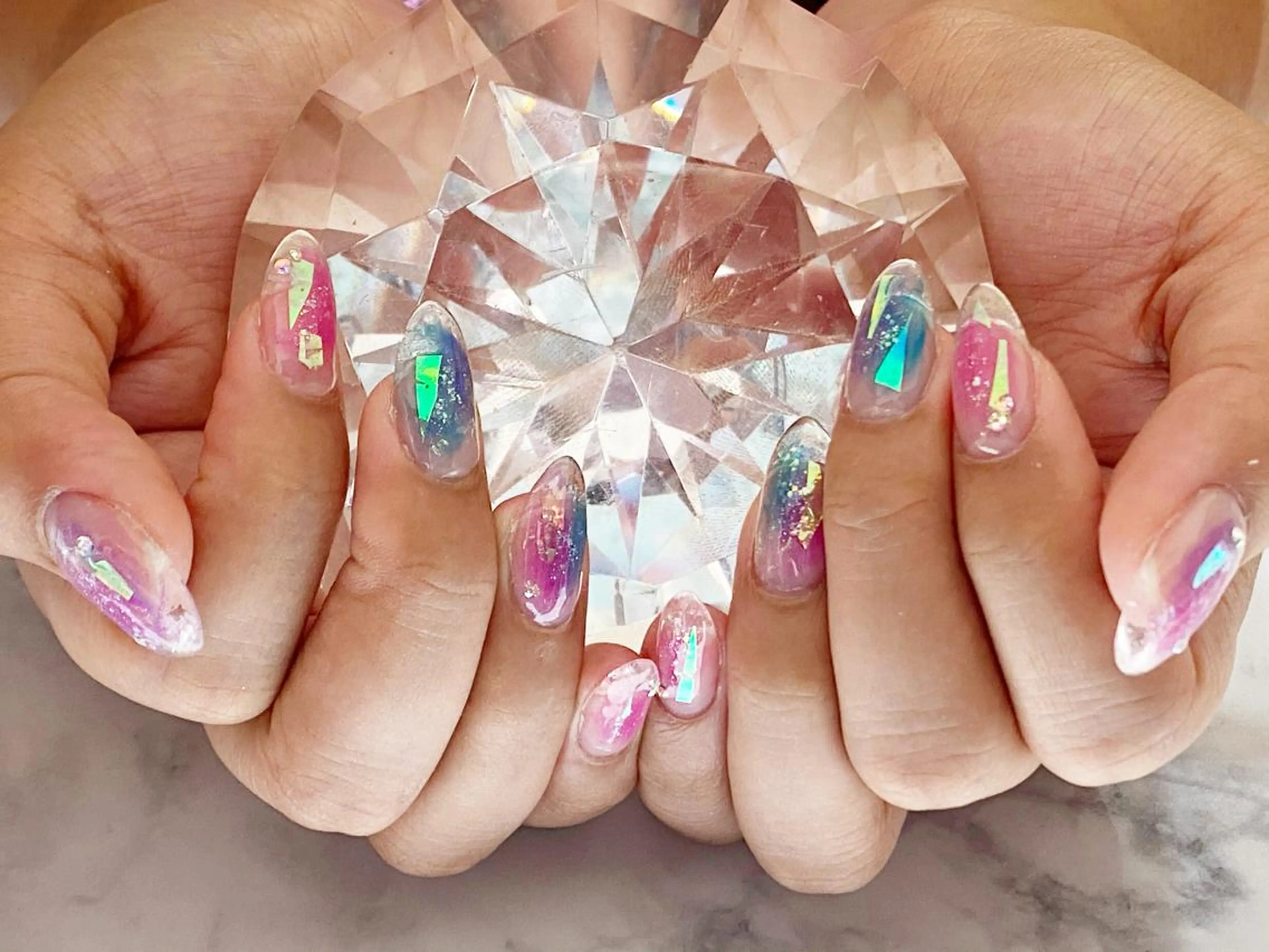 ネイル ジェルネイル スカルプネイル YUN 💅のネイルデザイン