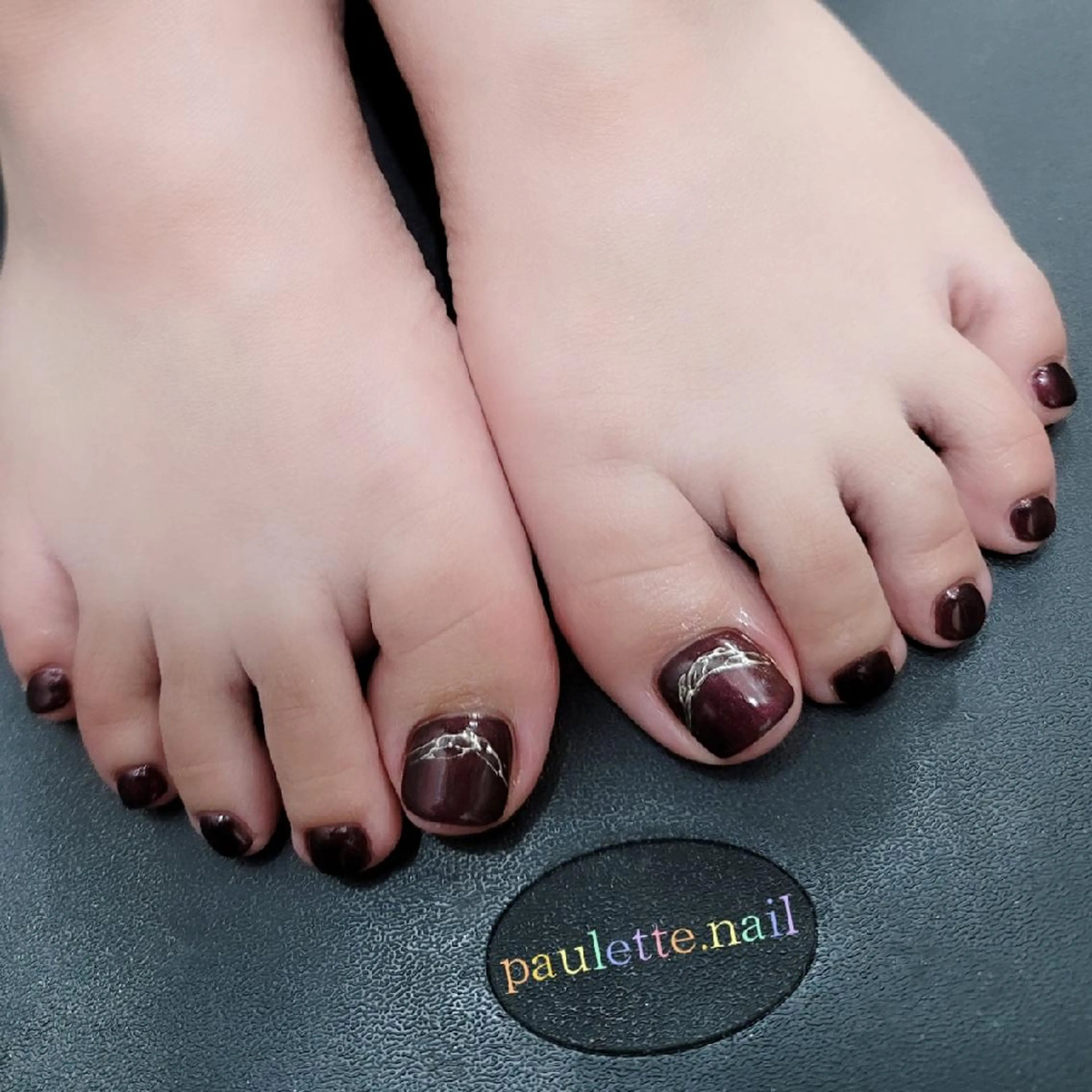 ネイル フットネイル Paulette. nailのネイルデザイン