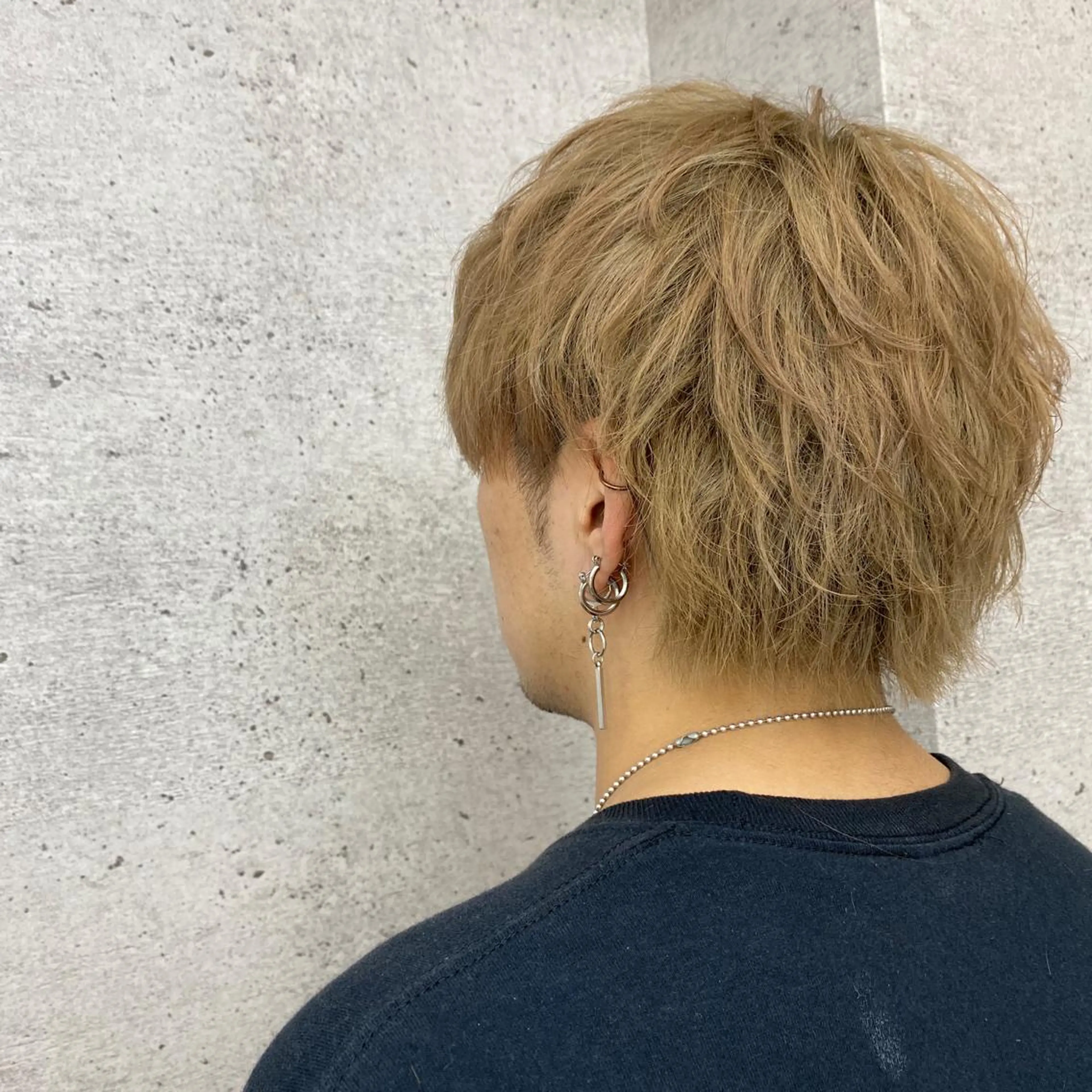 カラー メンズ ダブルカラー カット ヘアカラー .Hallis所属・🔥メンズ特化🔥 永瀬椋のヘアスタイル