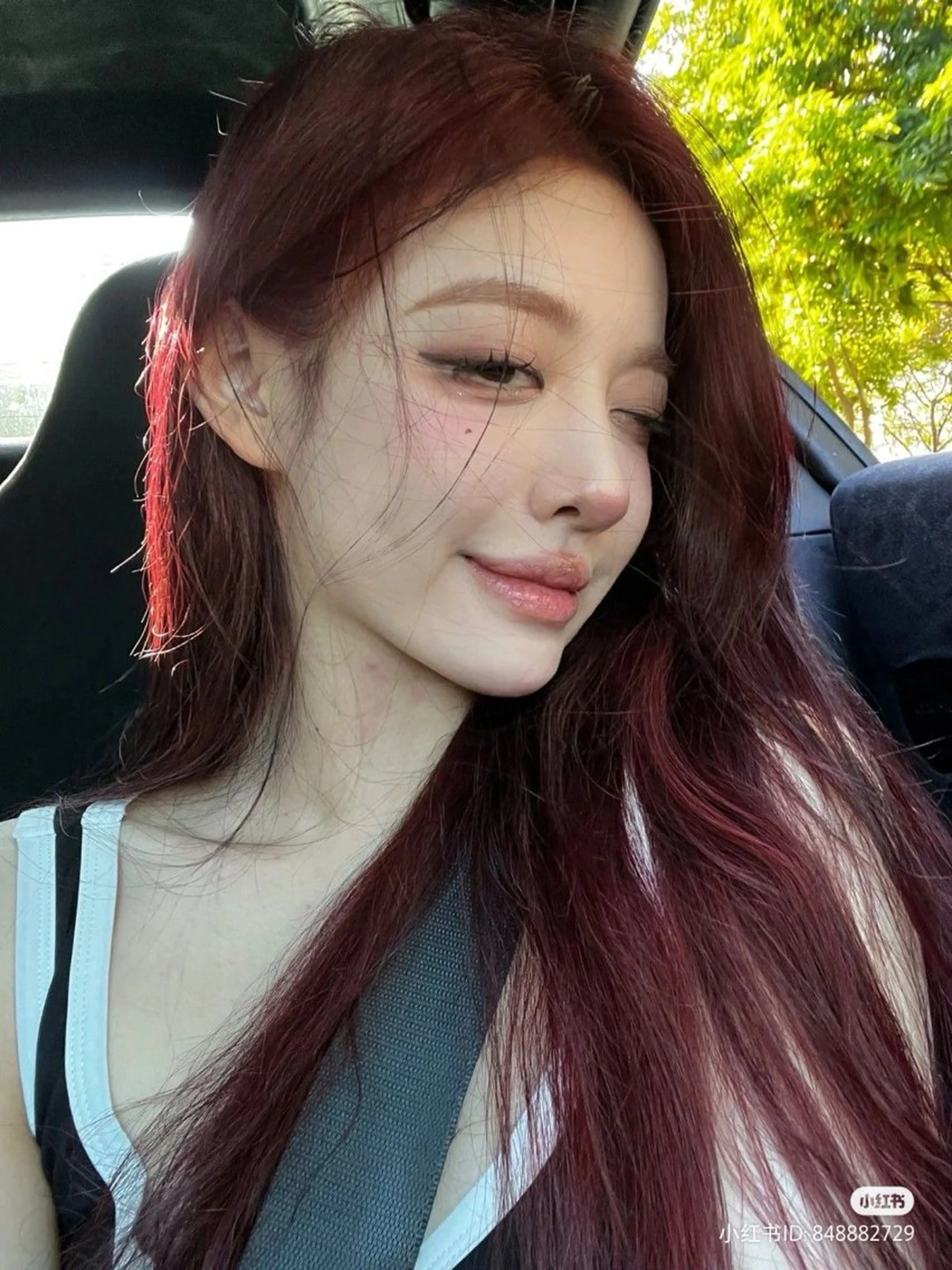 ロング 🥀ワンホン風暖色 カラーRISA🥀のヘアスタイル