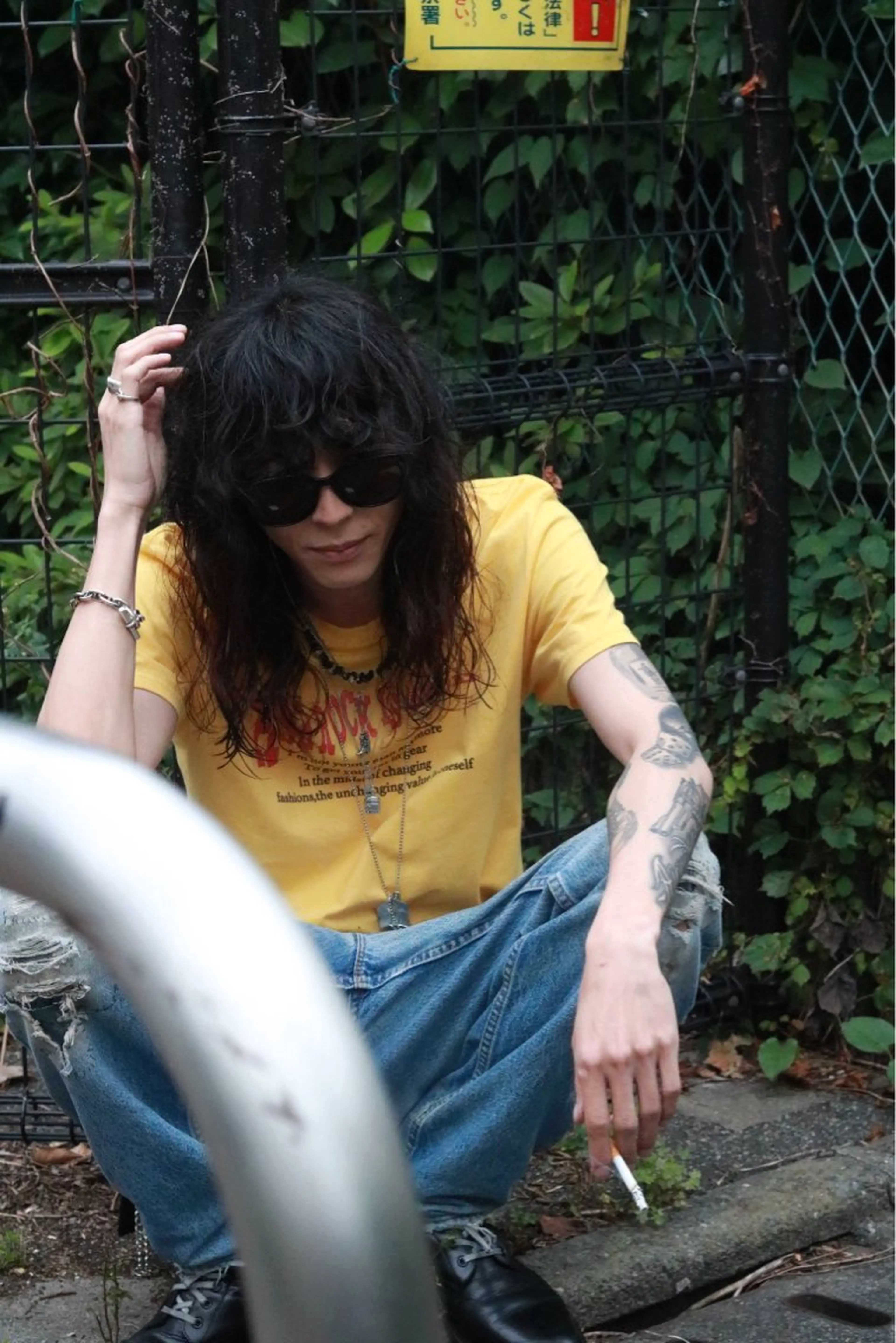 ロング メンズ カット パーマ RACCOON.TOKYO 渋谷店所属・メンズカット特化🐺 ウルフ[店長]置塩祥のヘアスタイル