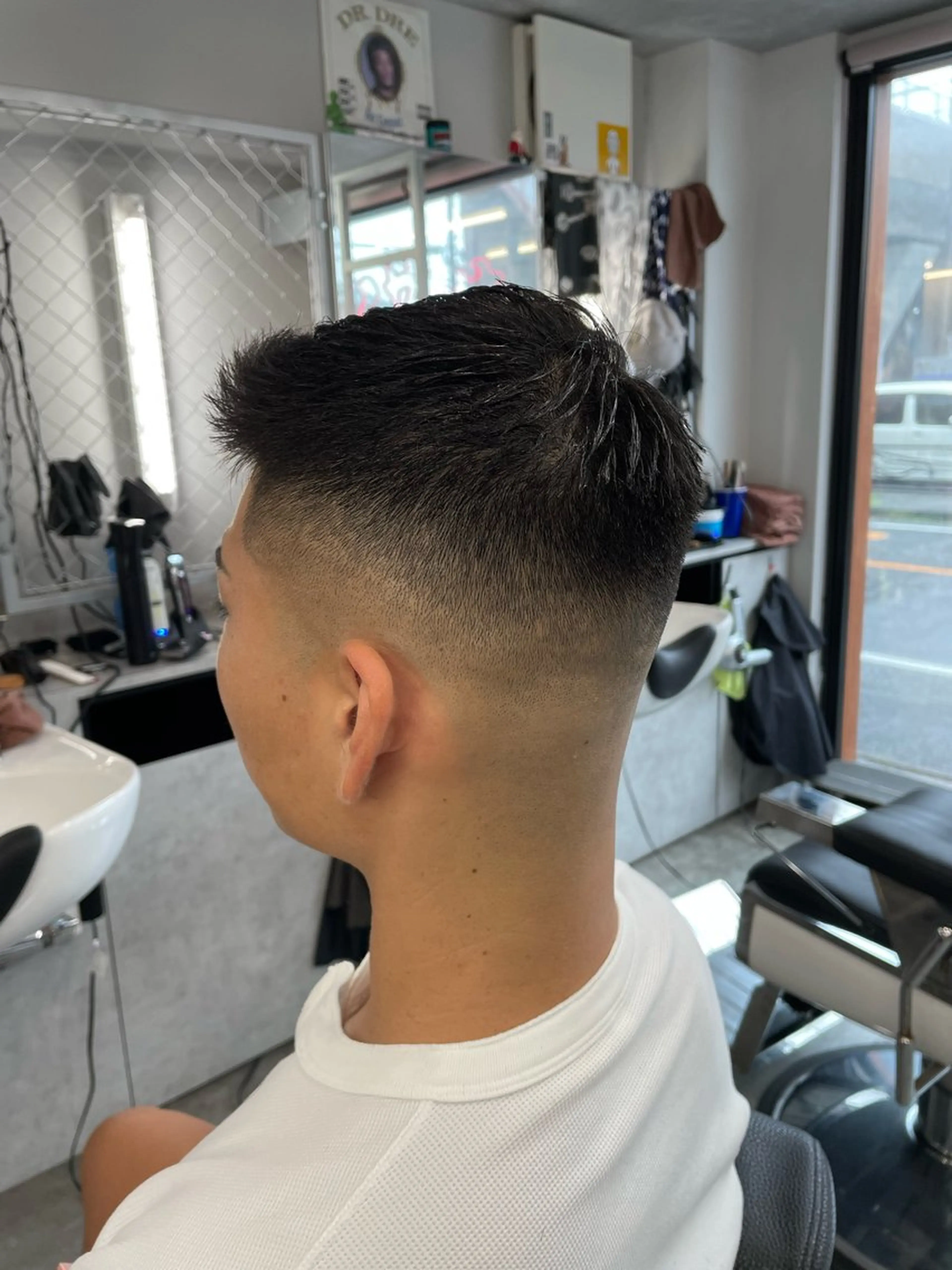 ショート メンズ FADE&LINE登戸店所属・🔥メンズ専門 美容師🔥 柳澤陵心のヘアスタイル