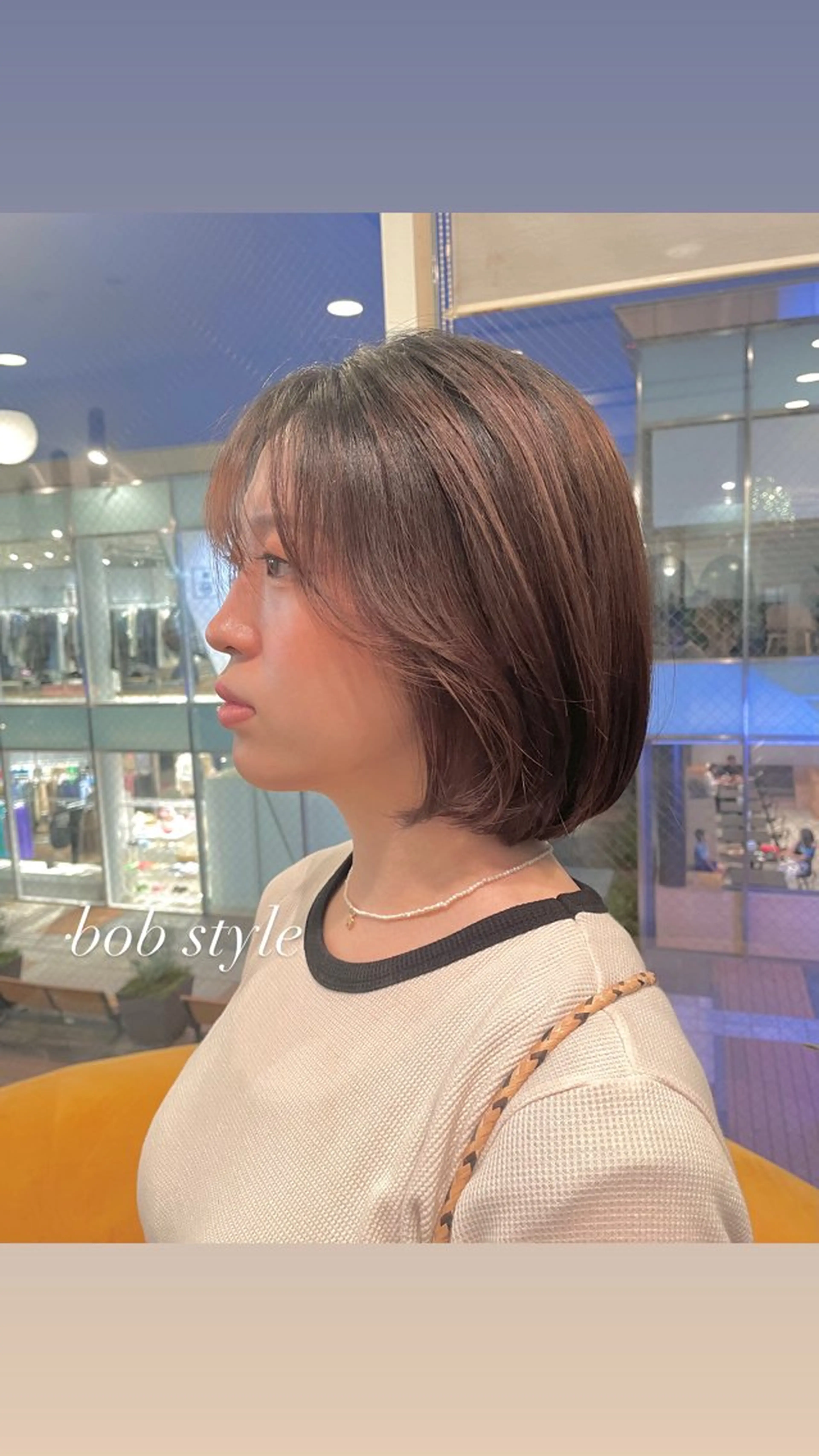 ショート ボブ 似合わせカット ♡レイヤー/ボブ 透明感/うらら♡のヘアスタイル