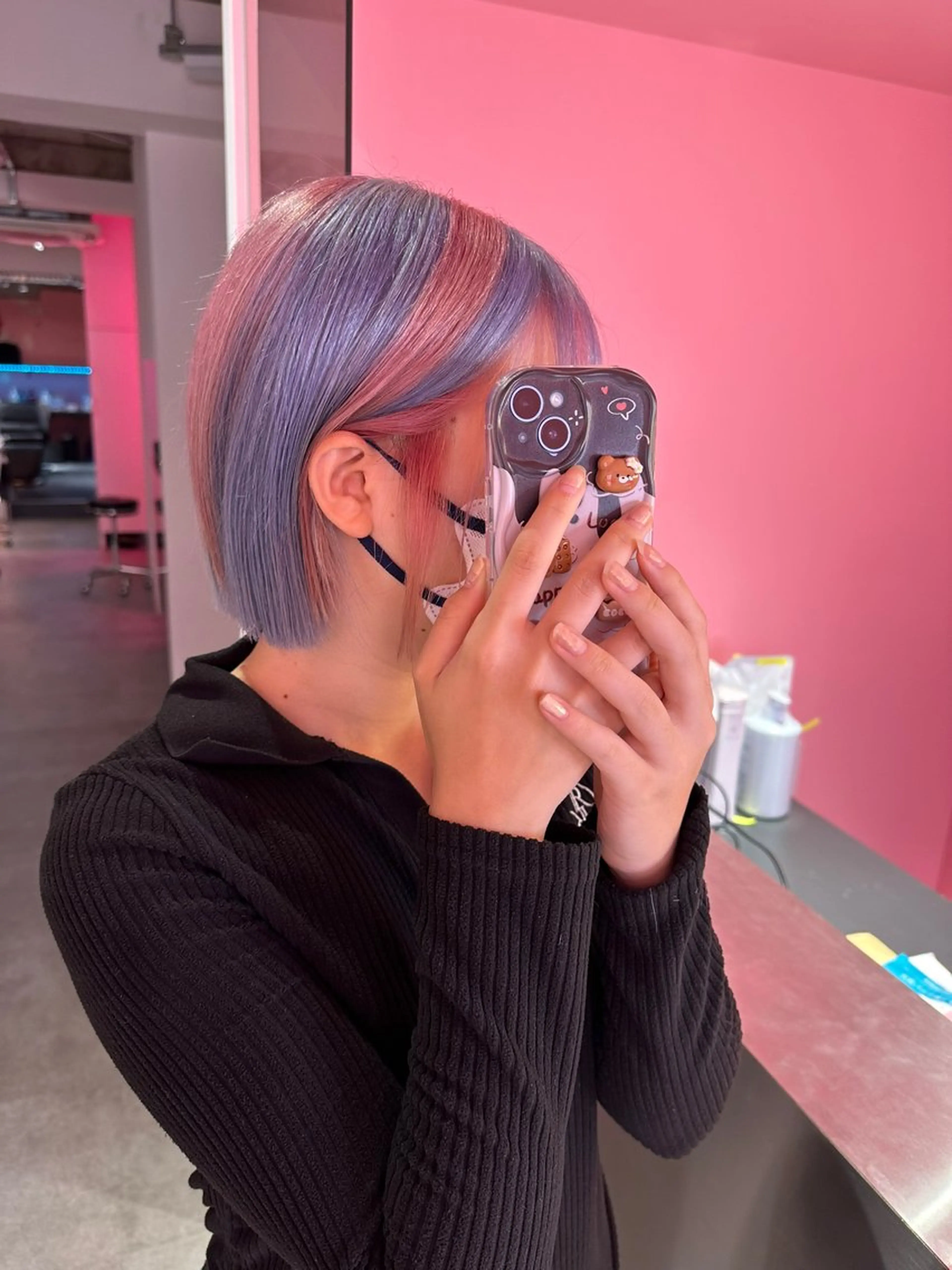 ショート ヘアカラー トリートメント ブリーチカラー 特化/MAHIROのヘアスタイル