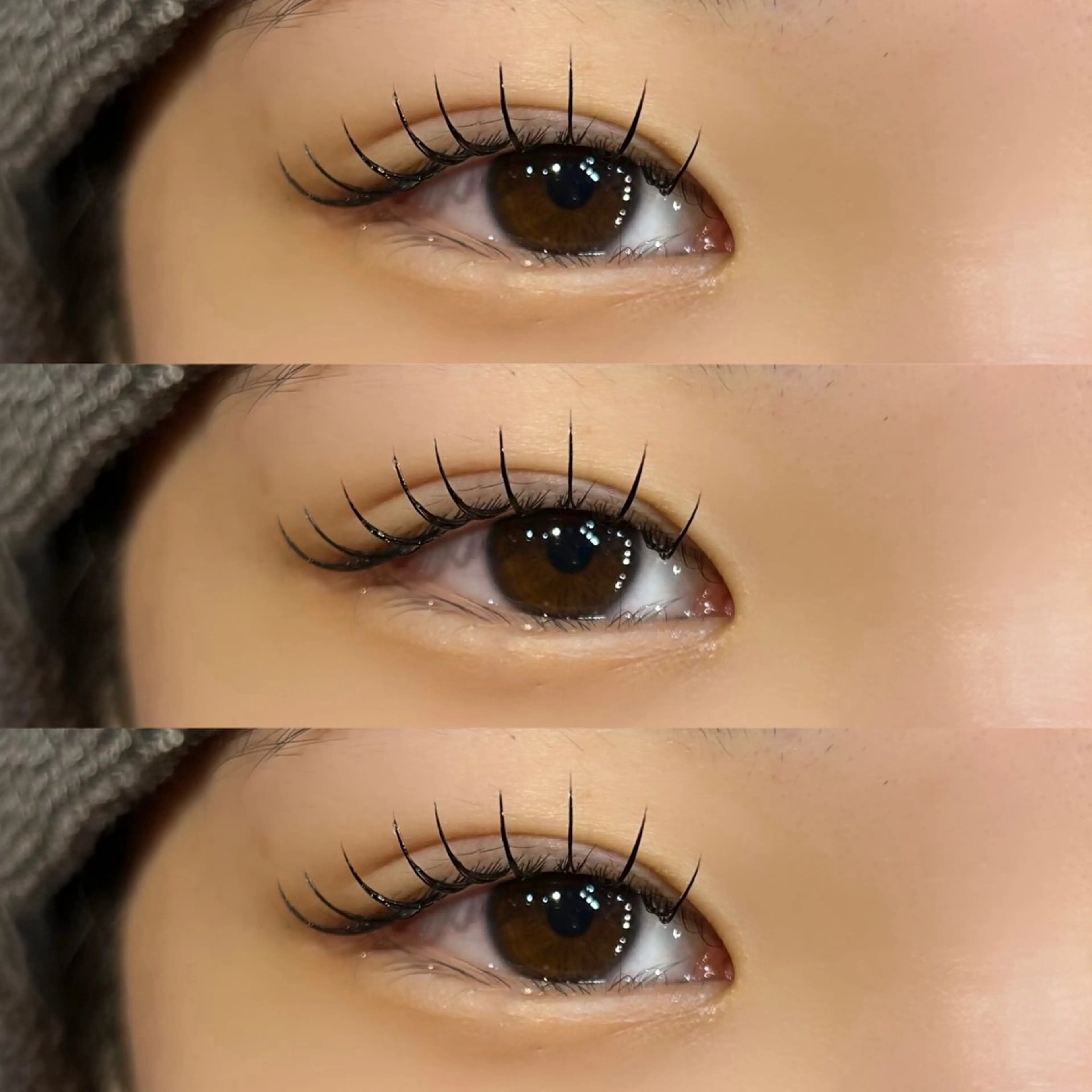 マツエク・マツパ 目尻長め UNPLAN maiのマツエク・マツパデザイン