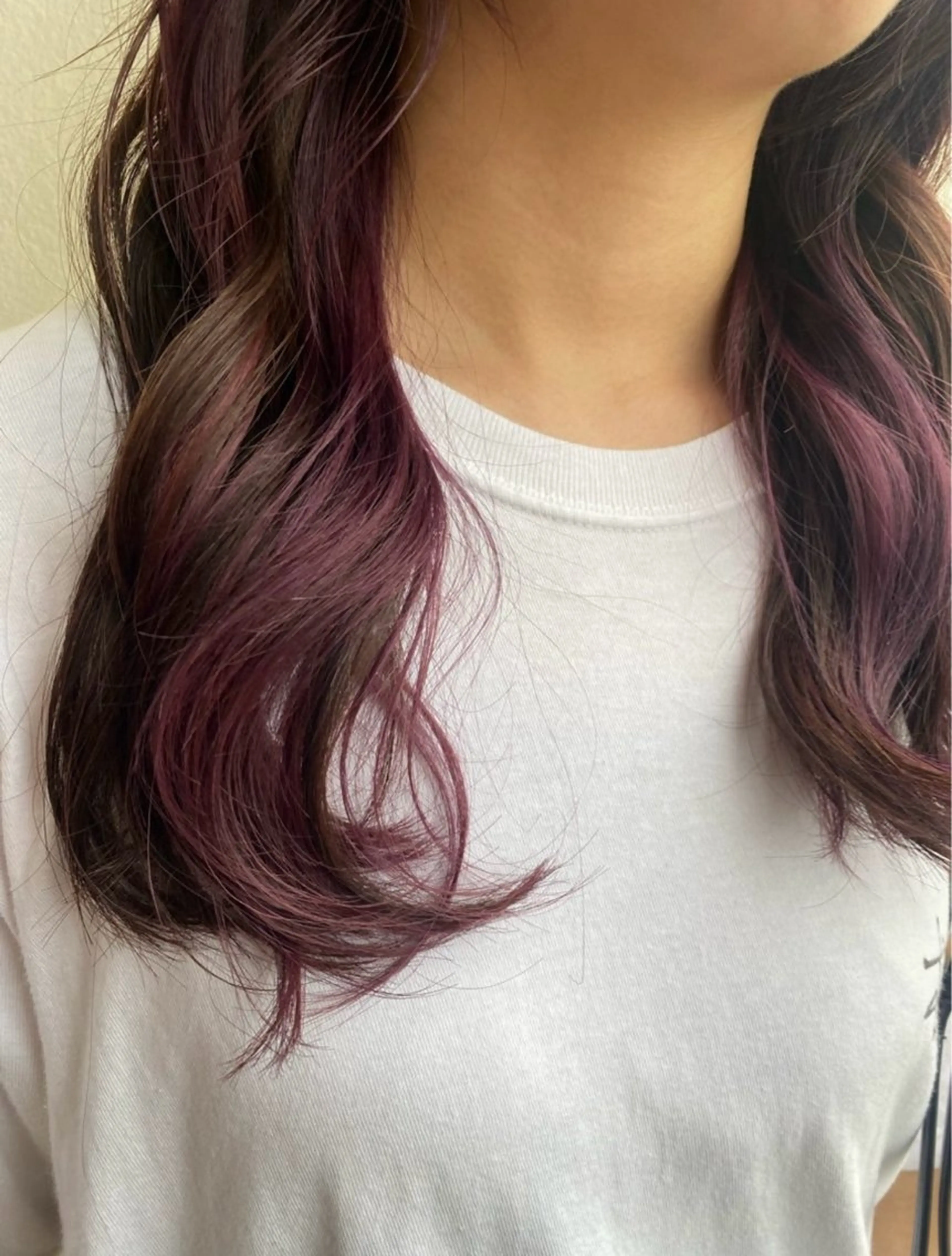 ロング カラー インナーカラー パープルカラー ◤ Jammin.◢ Mizuho.のヘアスタイル