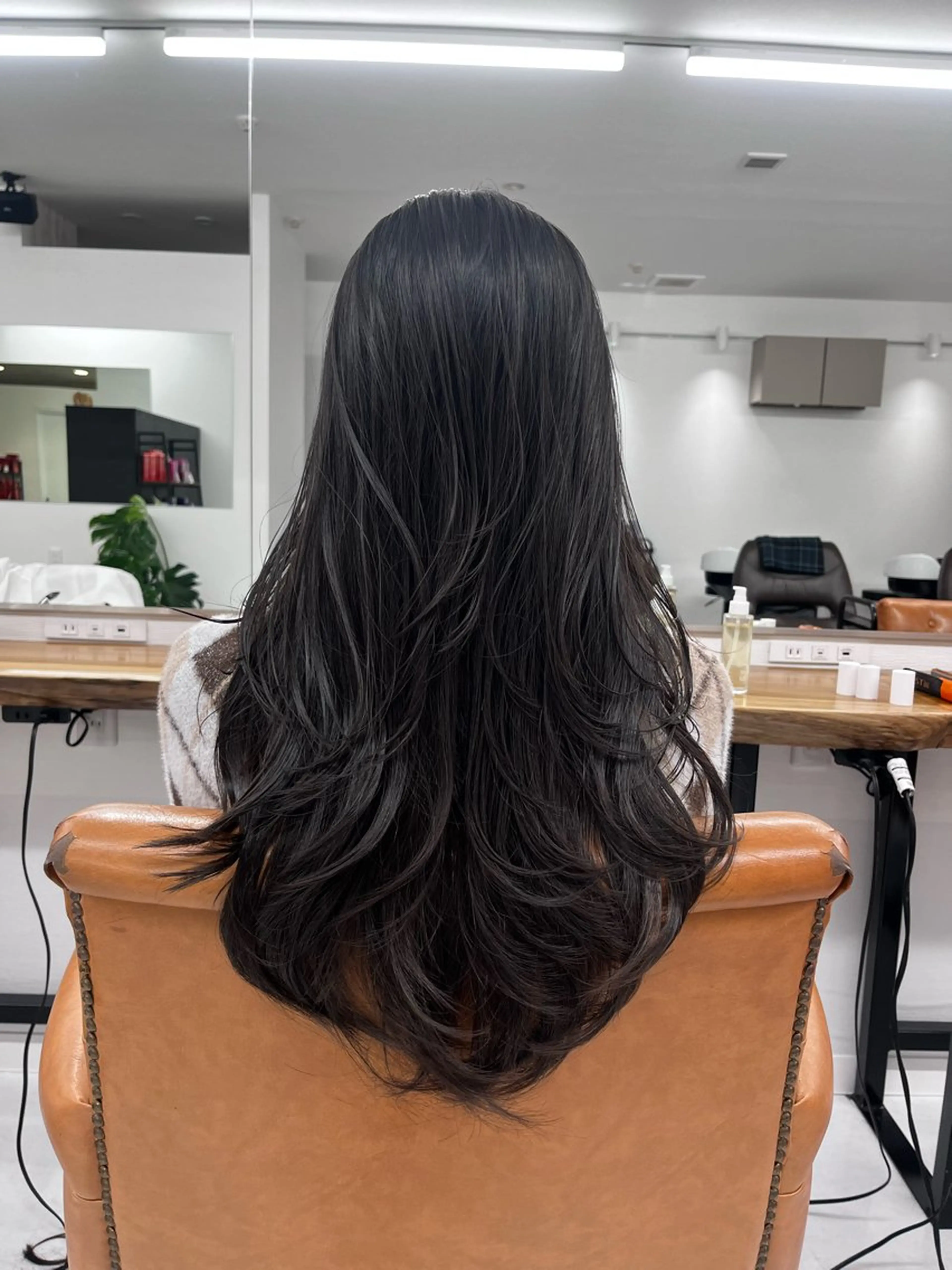 ロング カット ヘアカラー トリートメント COVO所属・髪質改善/韓国ヘア yunaのヘアスタイル