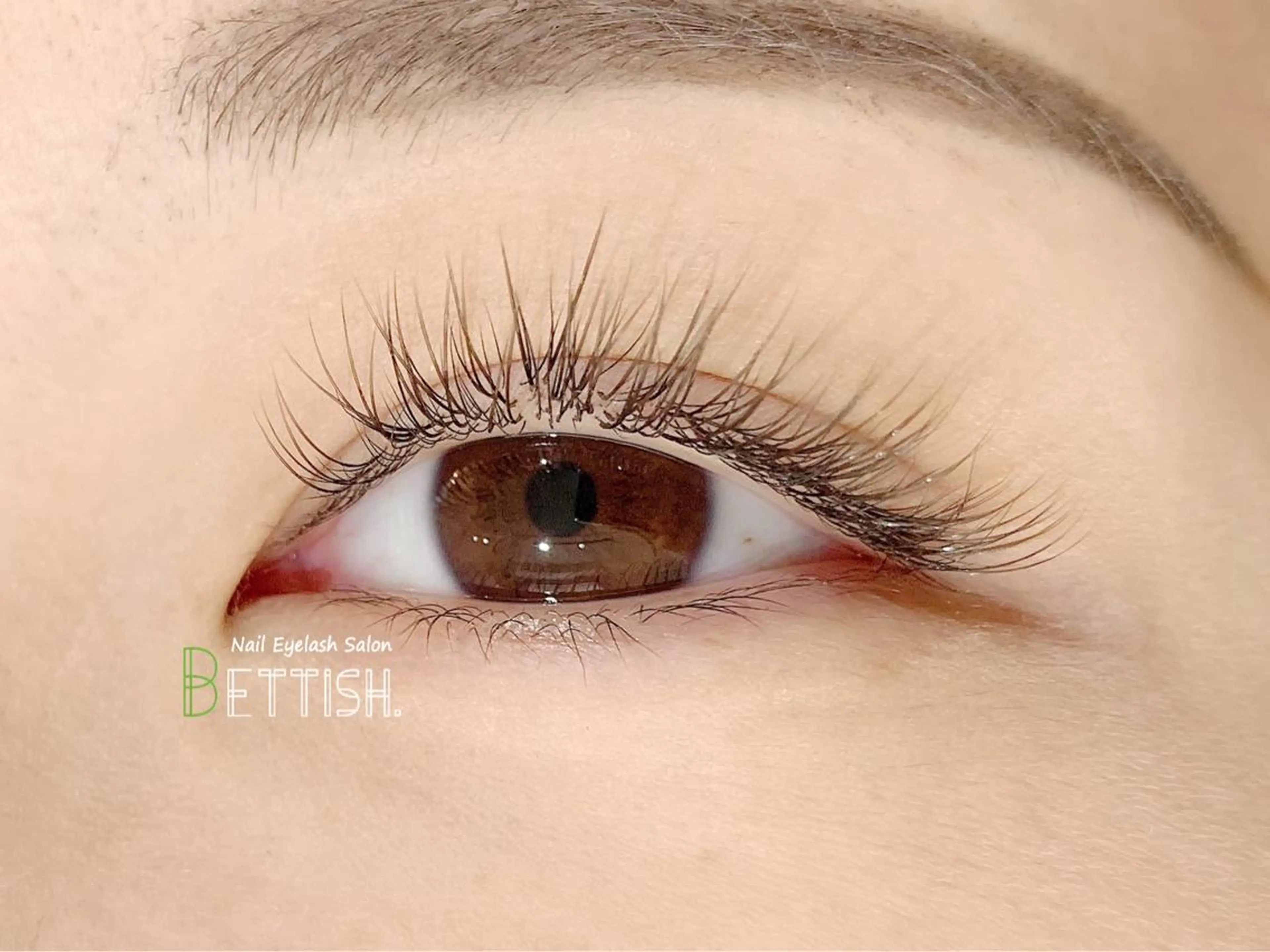 マツエク・マツパ カラーマツエク フラットラッシュ BETTISH. HARUKA☺︎のマツエク・マツパデザイン