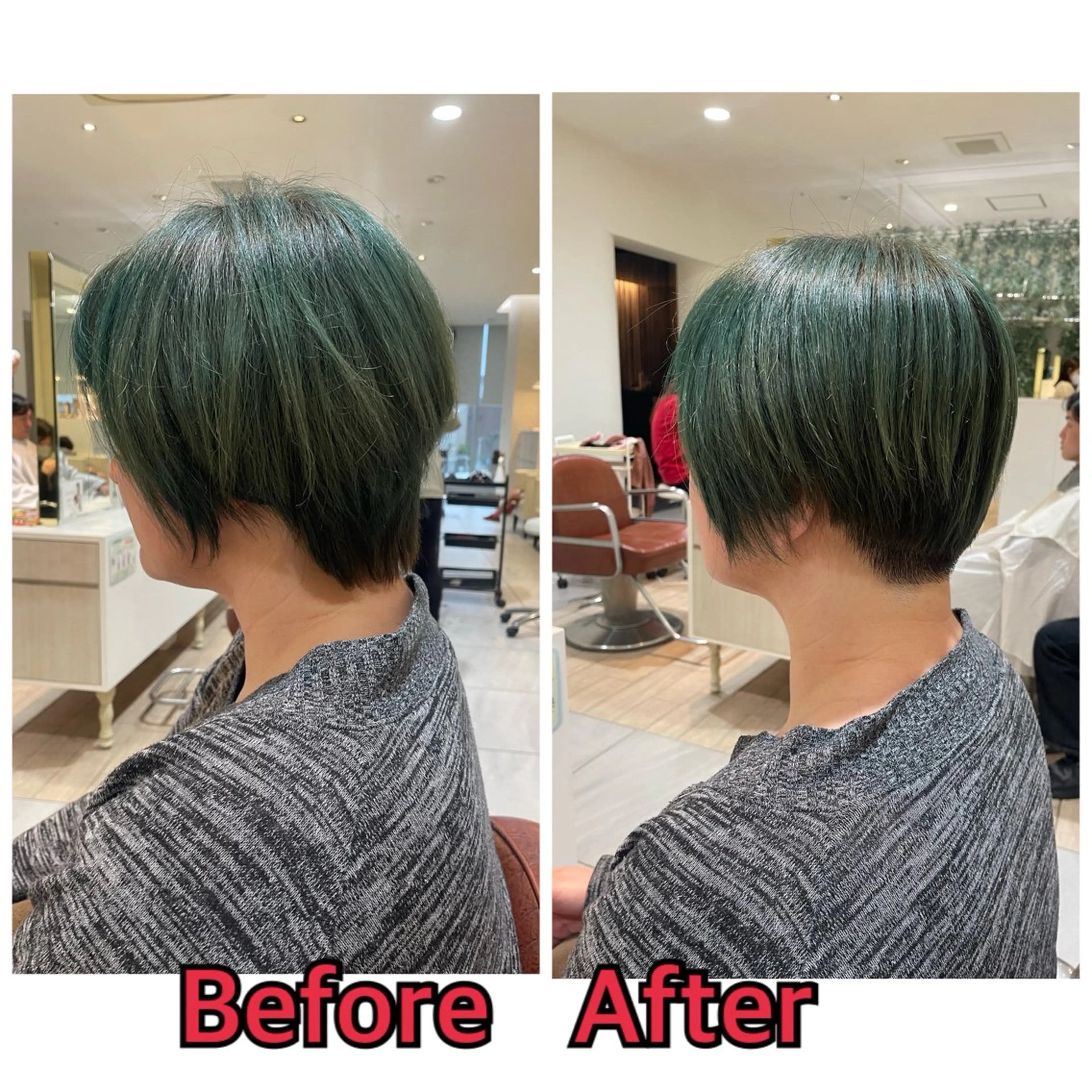 ショート 平 真亜里のヘアスタイル