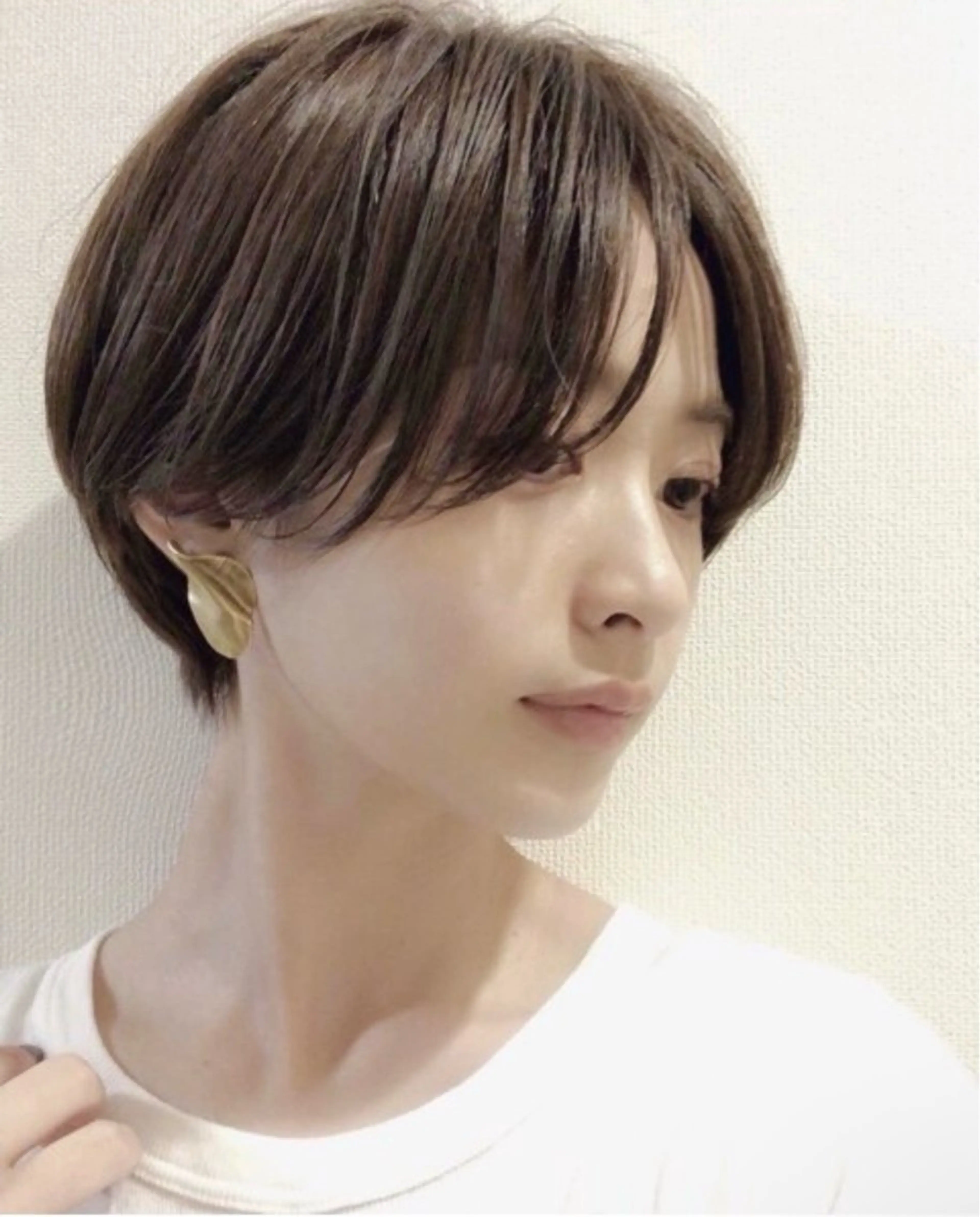 ショート ショートヘア 川口開世 short cutのヘアスタイル