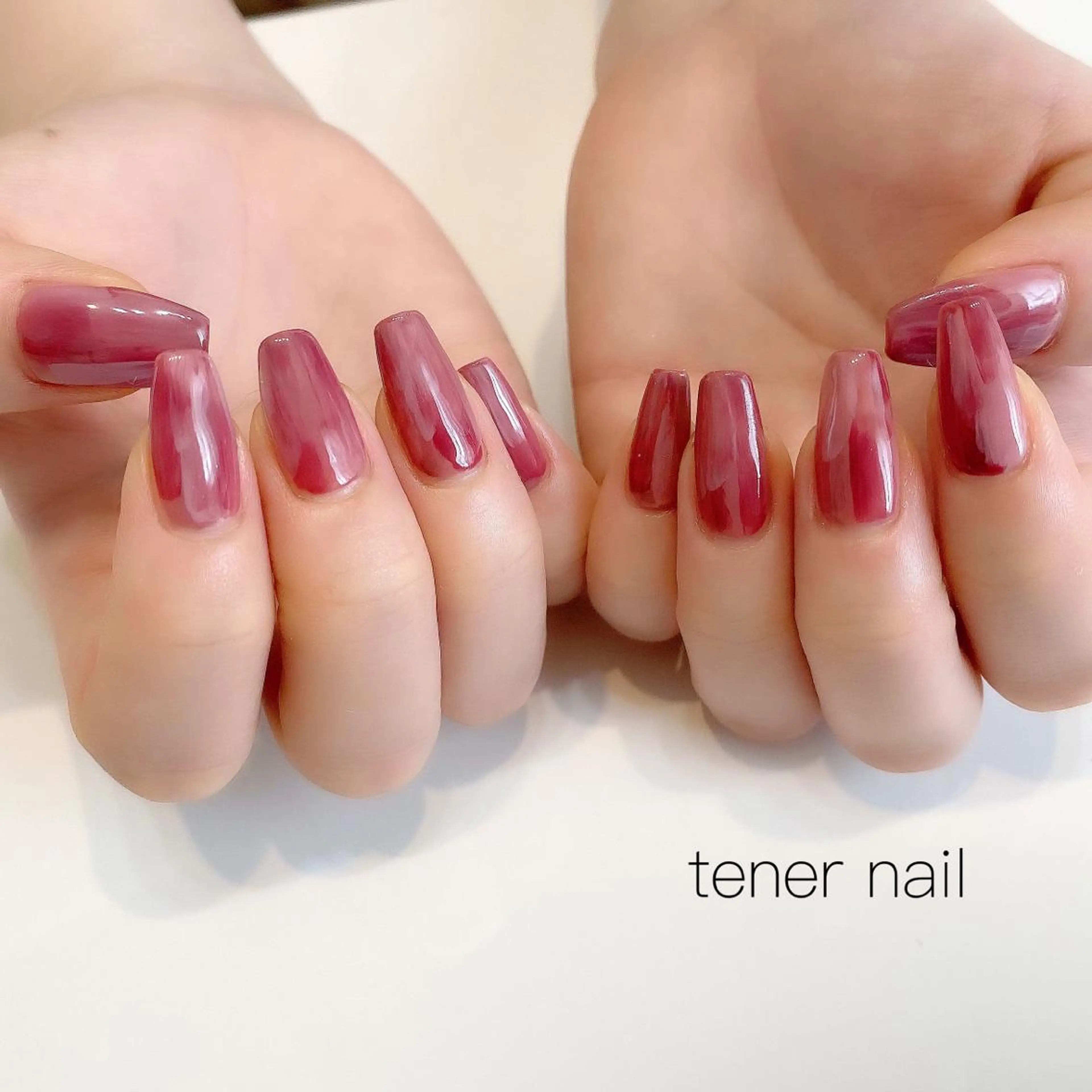 ネイル ニュアンスネイル ワンカラーネイル tener  nail  テネルネイル所属・テネルネイル tener nailのネイルデザイン