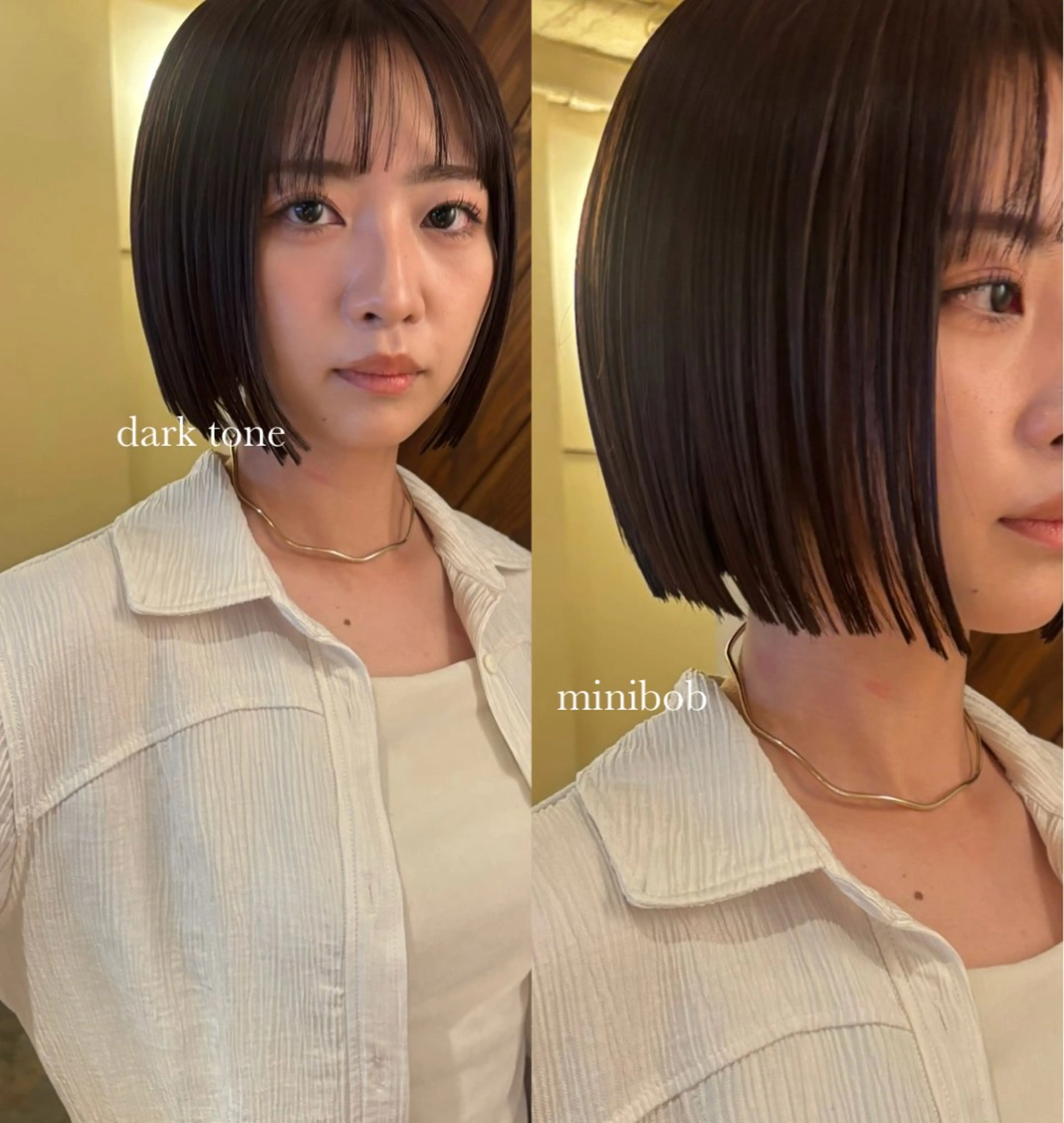 ミディアム カラー カット ヘアカラー ⌇🌹透明感カラー 🌹ᴍᴇɢᴜᴍɪ ⌇のヘアスタイル