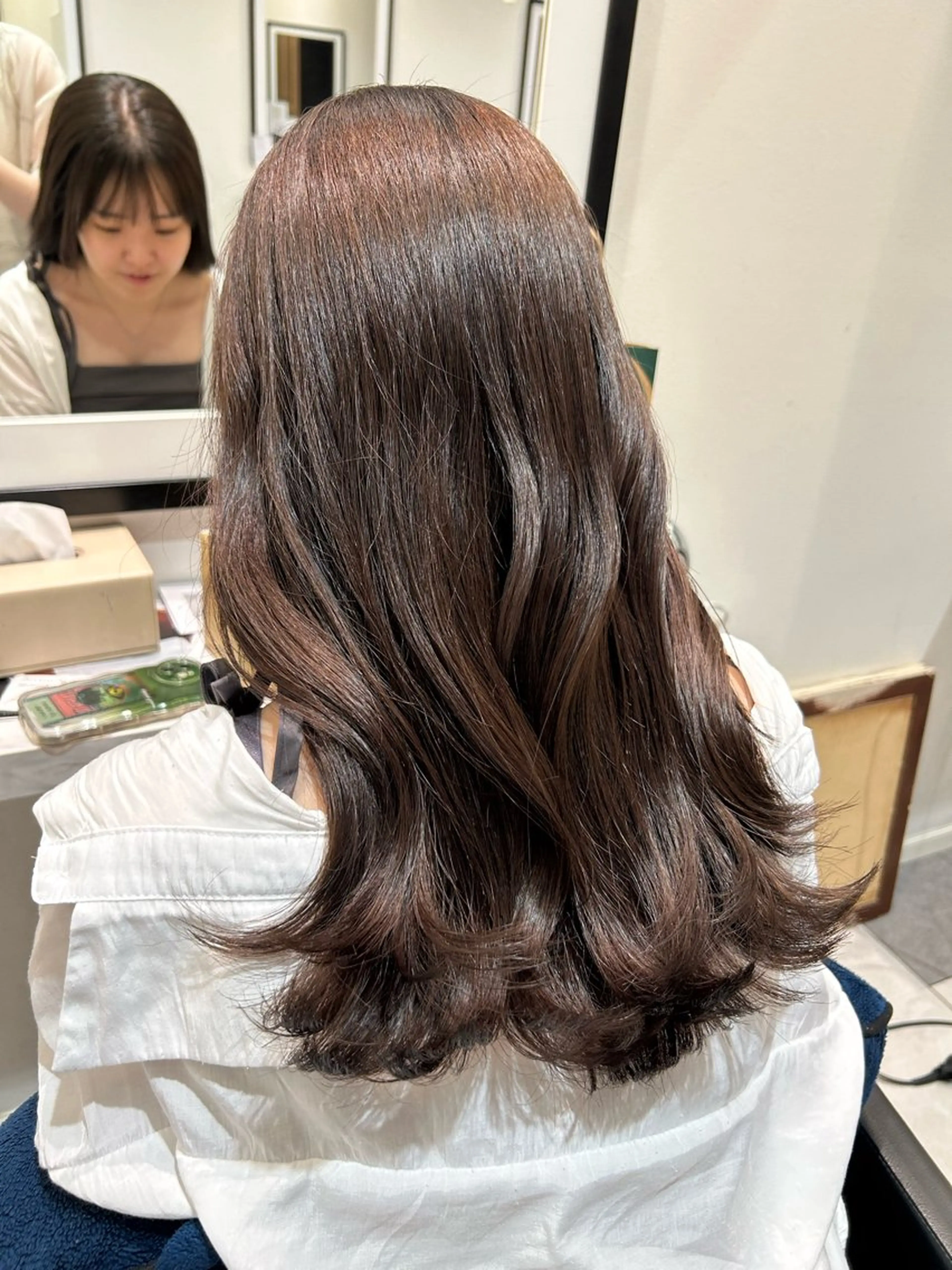 セミロング パーマ セミロングパーマ デジタルパーマ 美髪矯正/ 伊藤 更のヘアスタイル